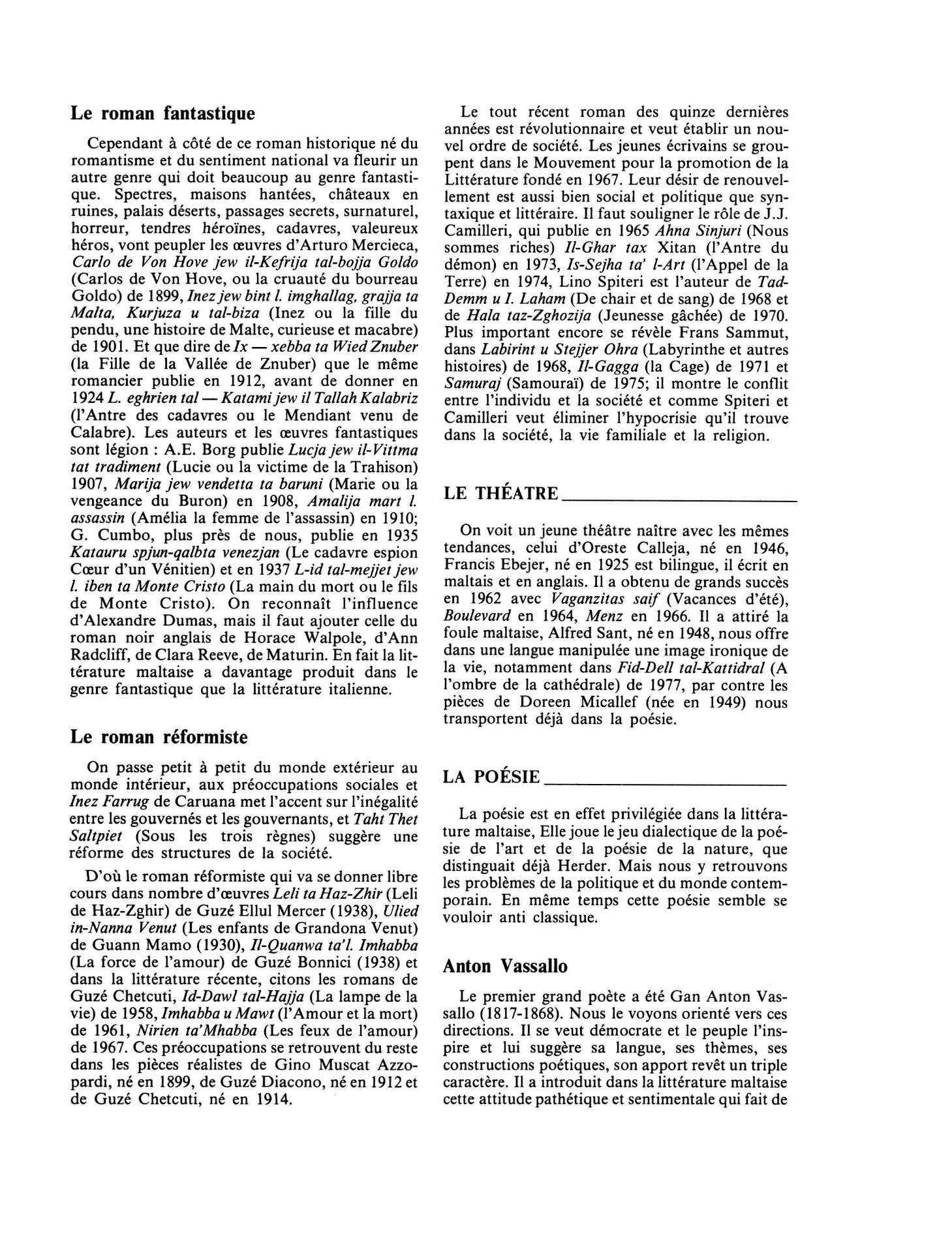 Prévisualisation du document LA LITTERATURE MALTAISE