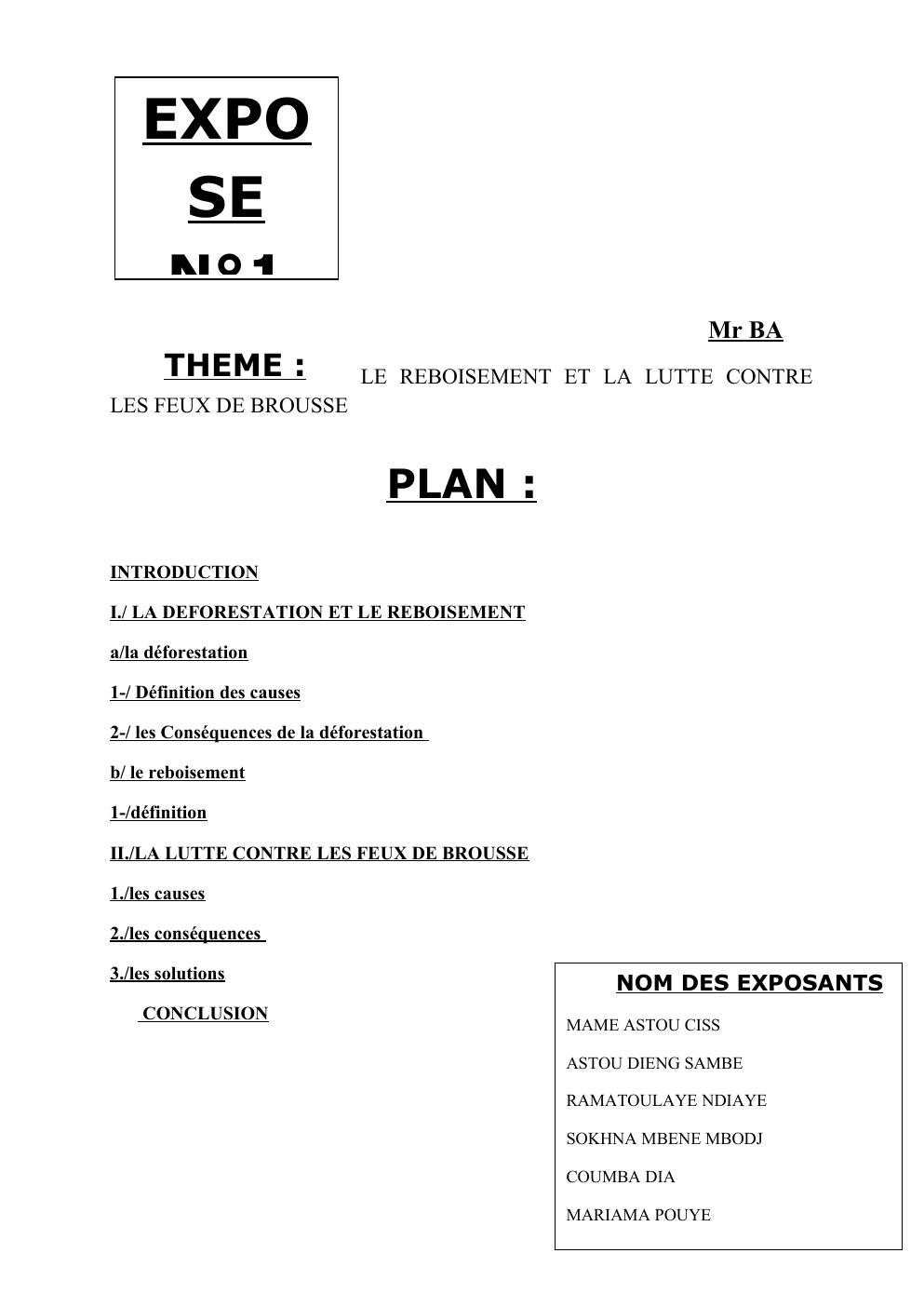 Prévisualisation du document la lutte contre les feux de brousse