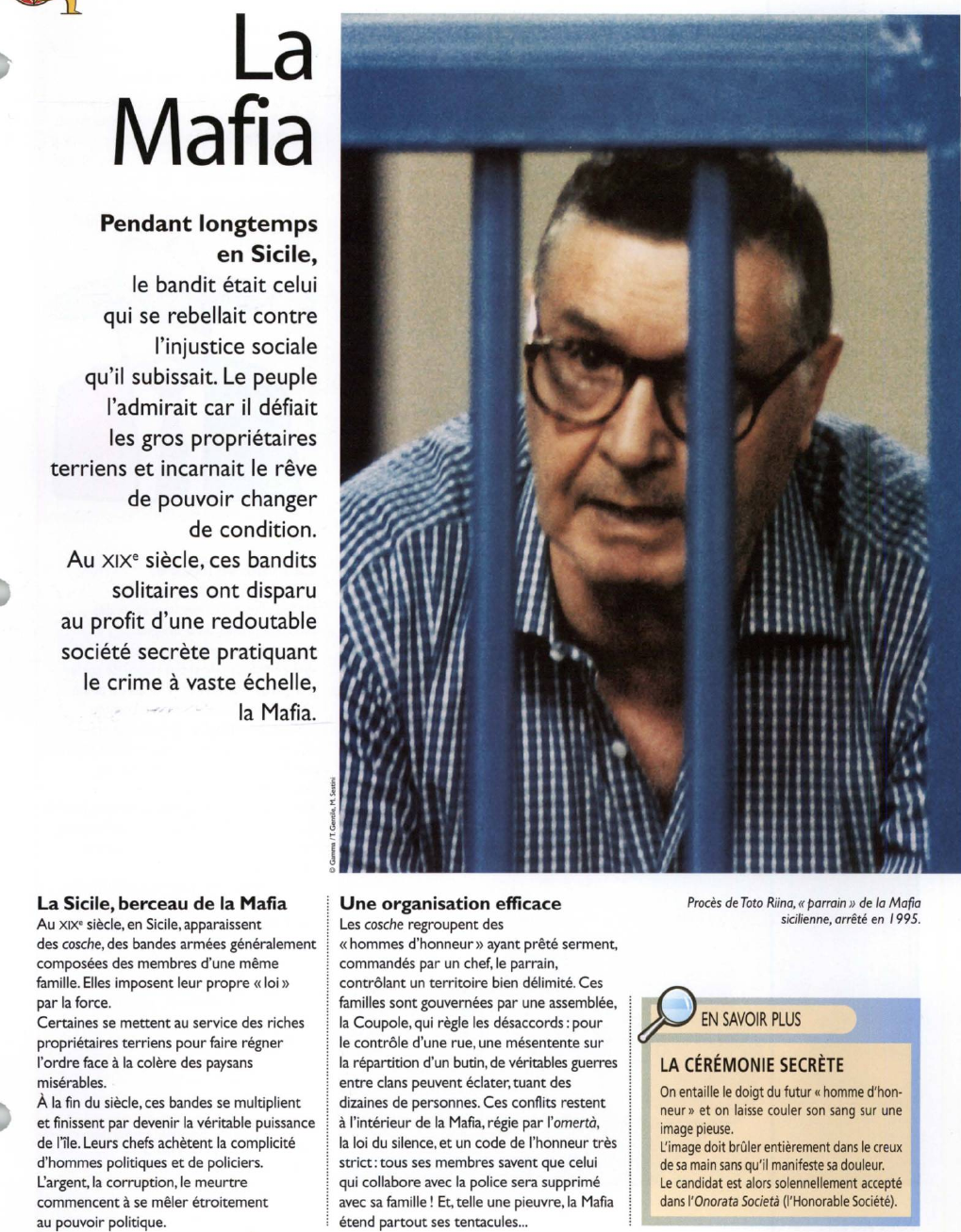 Prévisualisation du document La  Mafia