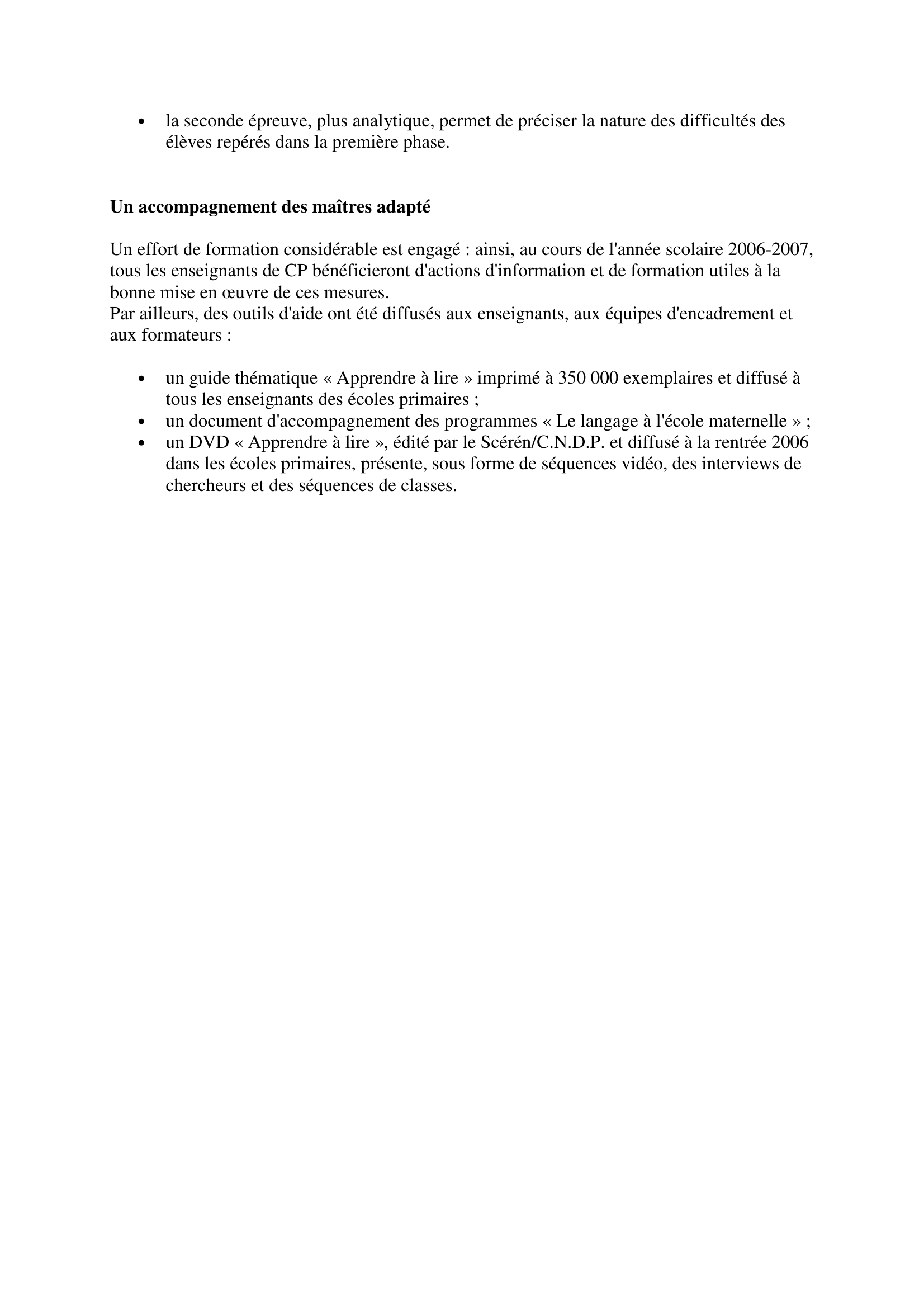 Prévisualisation du document LA MAITRISE DE LA LECTURE A L'ECOLE

Synthèse construite par Sylvain
sylvain.