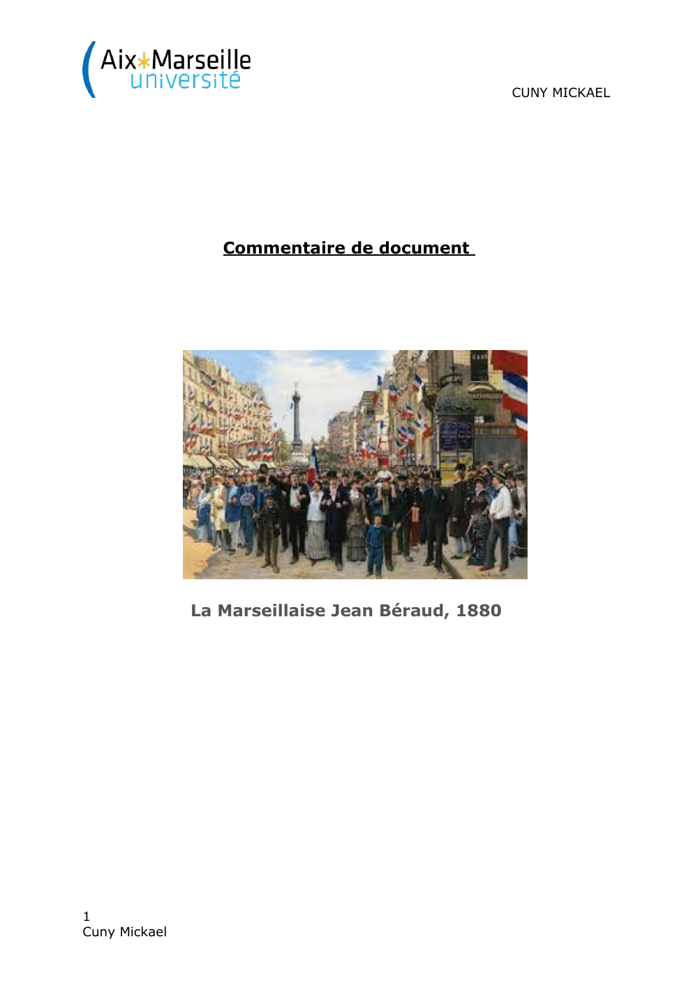 Prévisualisation du document La Marseillaise Jean Béraud