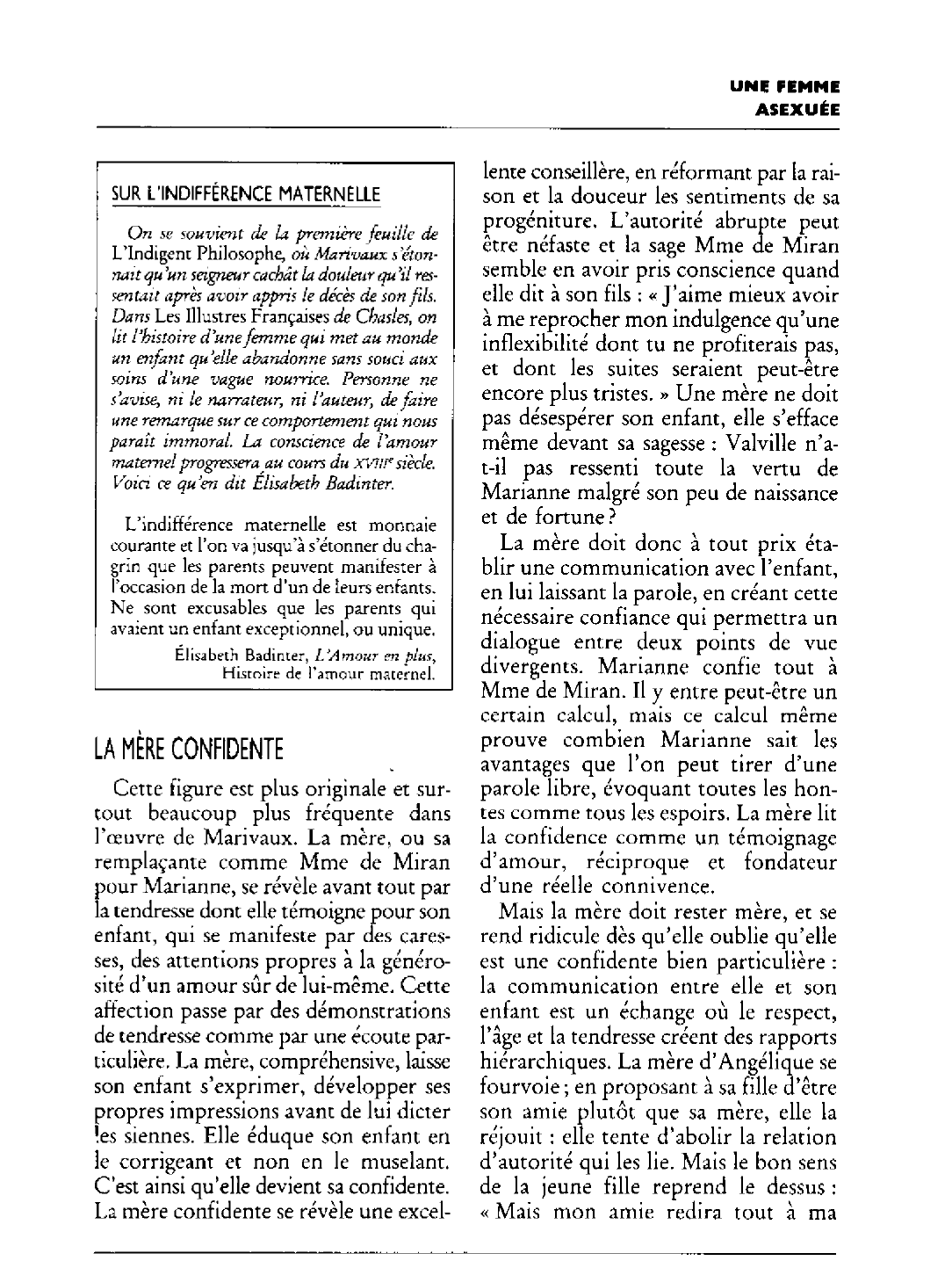 Prévisualisation du document LA MÈRE chez Marivaux