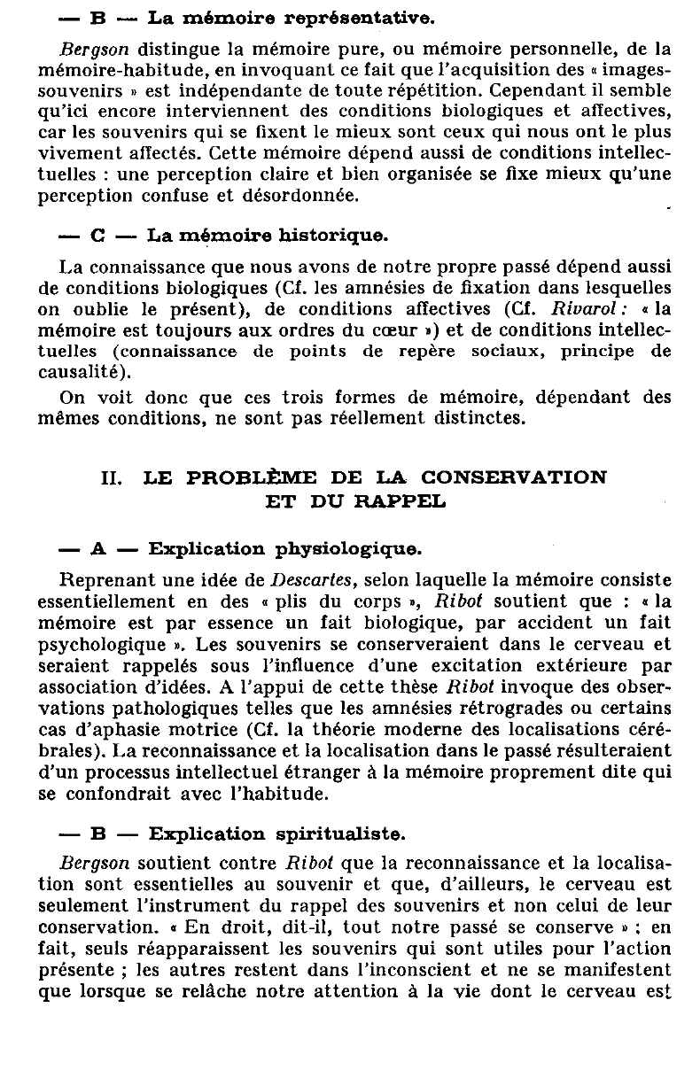 Prévisualisation du document LA MEMOIRE (cours)