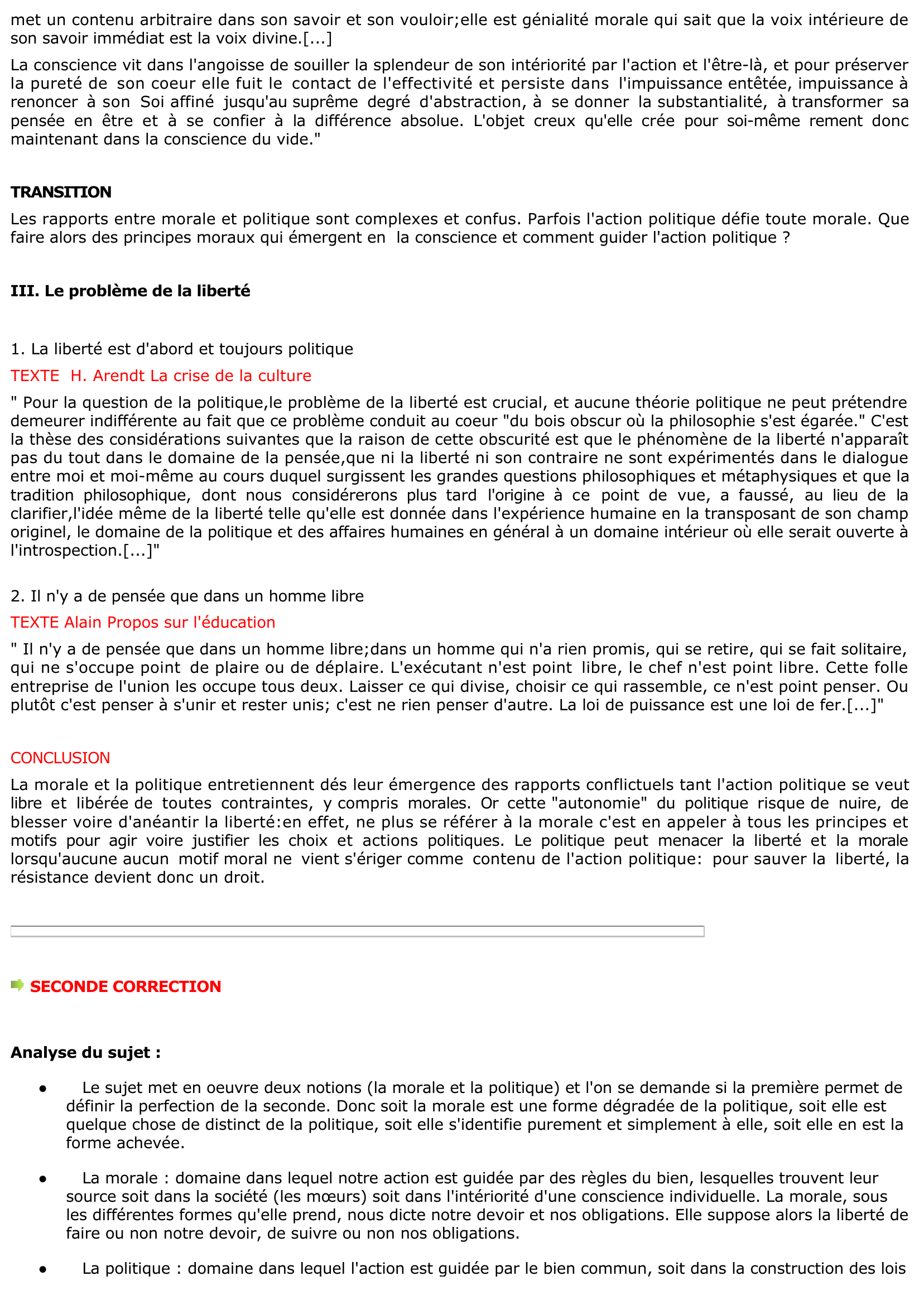 Prévisualisation du document La morale est-elle la meilleure politique  	?