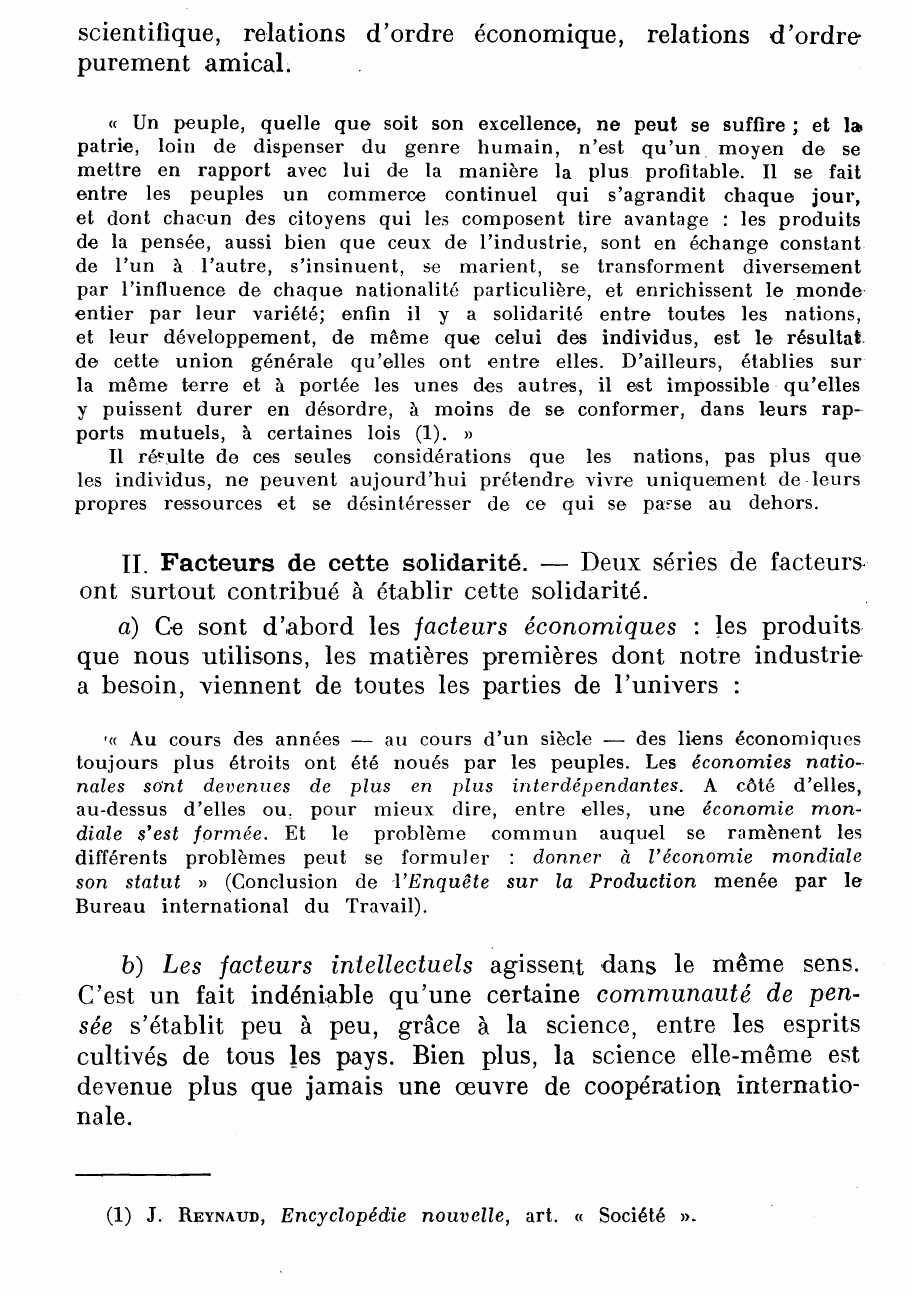 Prévisualisation du document LA MORALE INTERNATIONALE