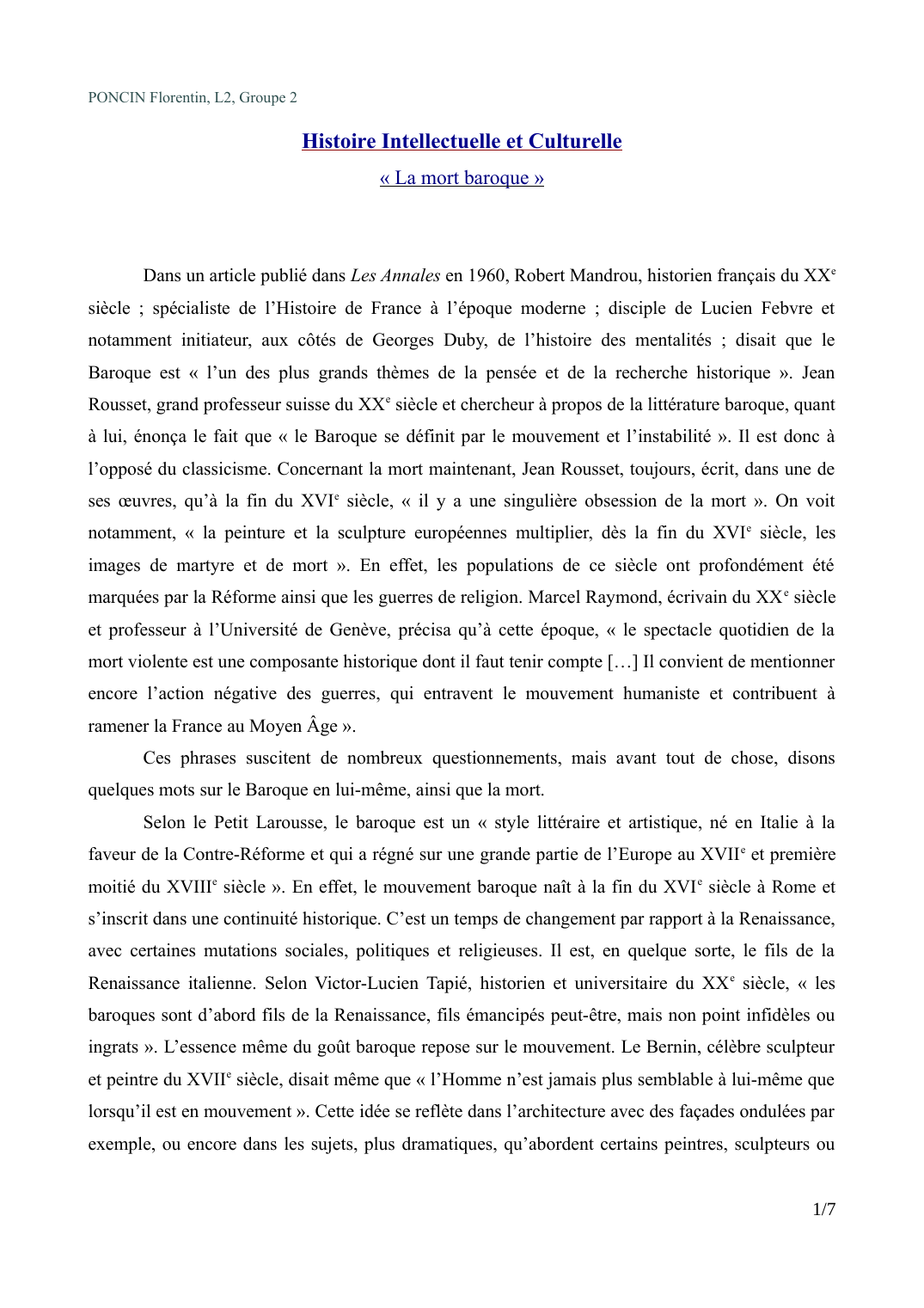 Prévisualisation du document La mort baroque ( dissertation )