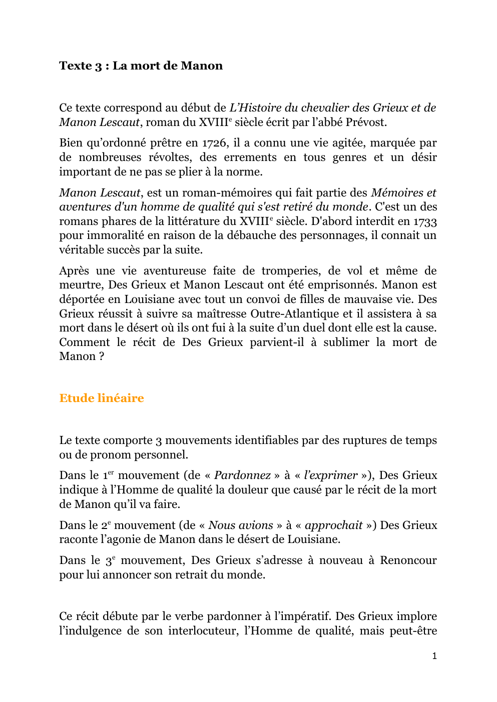 Prévisualisation du document La mort de Manon