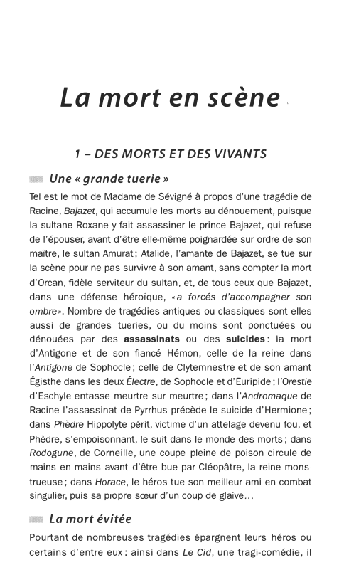 Prévisualisation du document La mort en scène.
1 - DES MORTS ET DES VIVANTS
• Une « grande tuerie»
Tel est le mot...