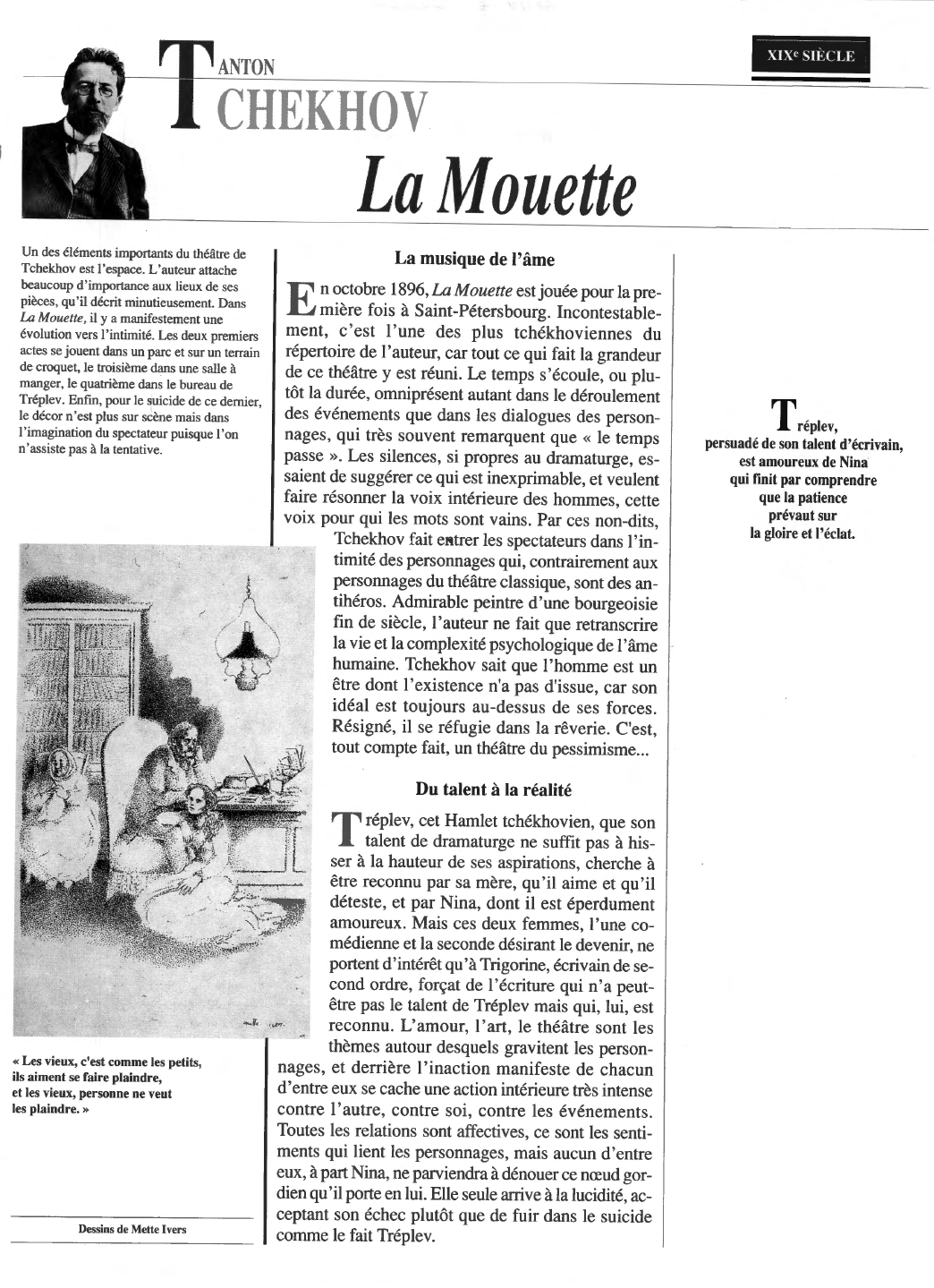 Prévisualisation du document La Mouette