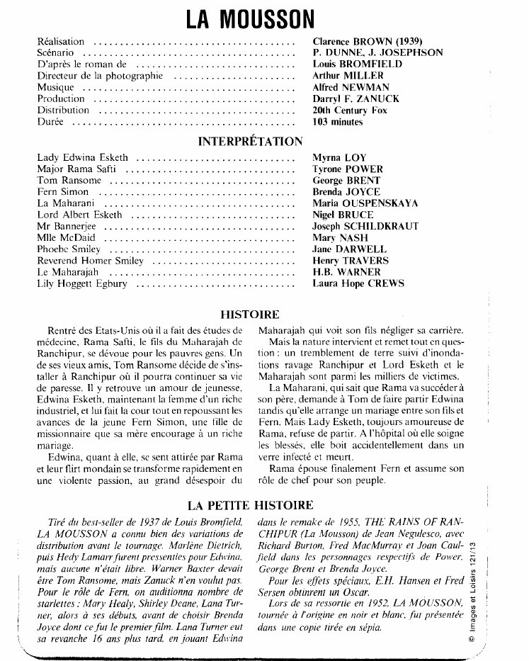 Prévisualisation du document LA MOUSSON
