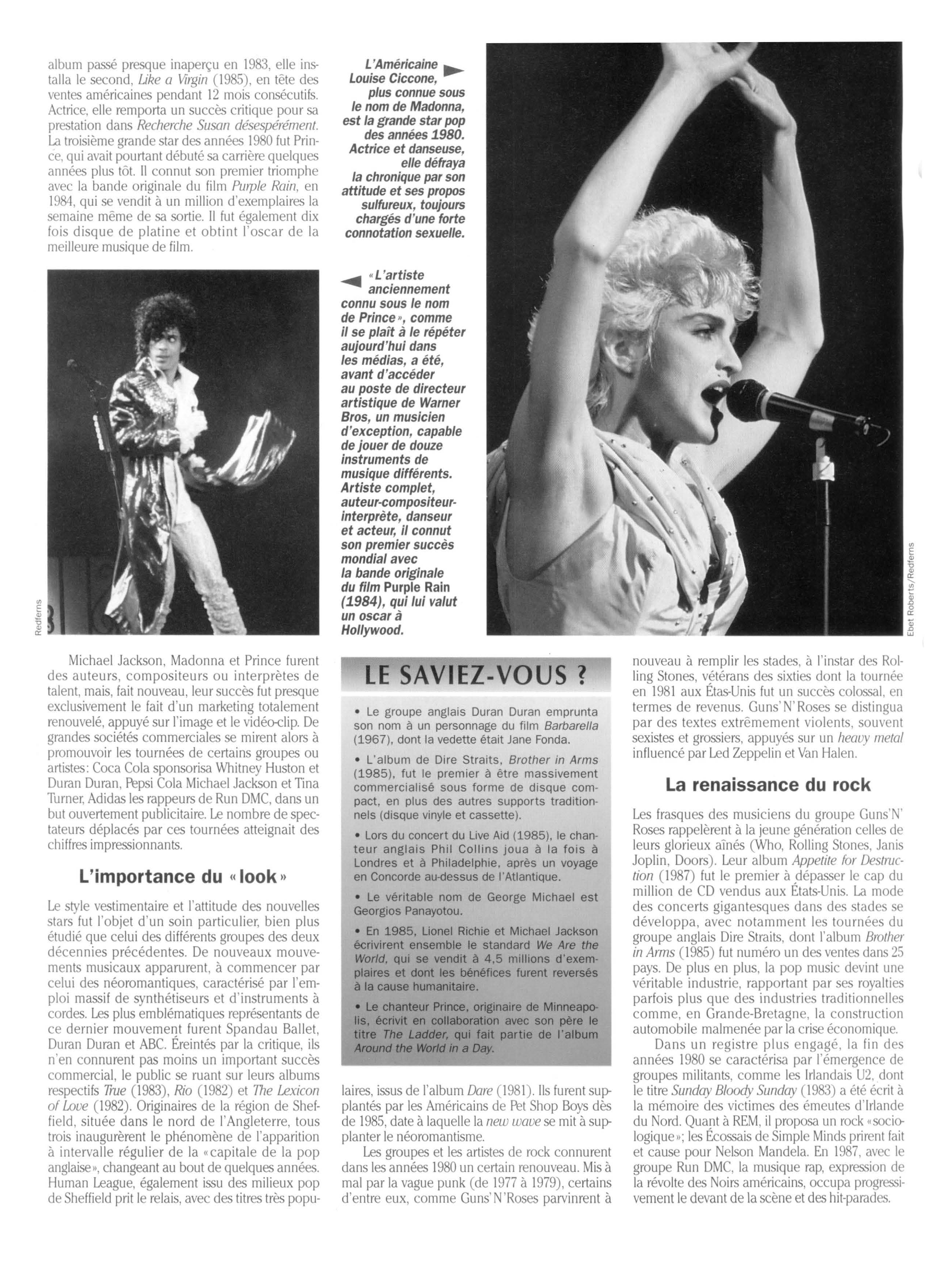Prévisualisation du document La Musique pop des années 1980 (histoire de la musique)