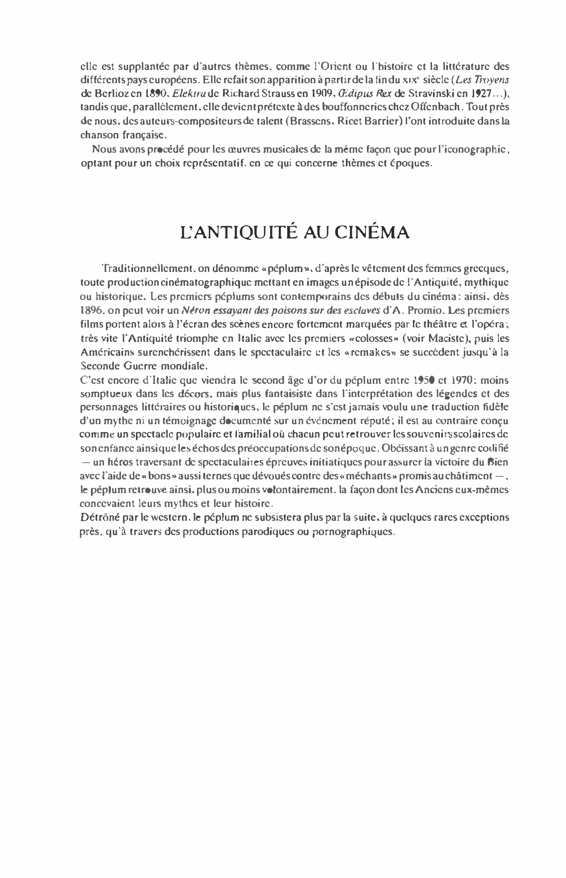 Prévisualisation du document LA MYTHOLOGIE GRÉCO-ROMAINE ET LES ARTS PLASTIQUES
