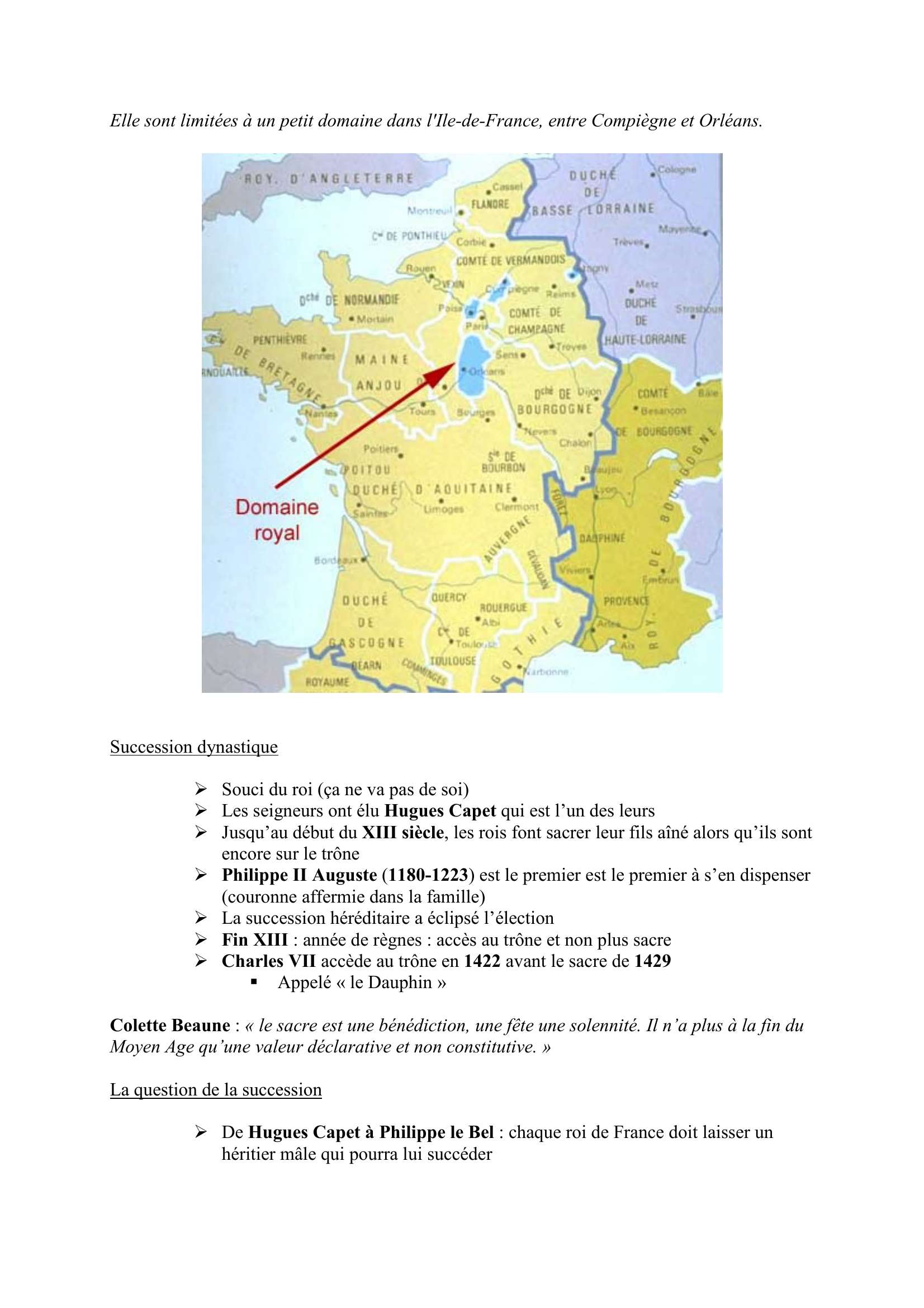 Prévisualisation du document LA NAISSANCE DE LA France
Fiche 4
Fiche composée par sylvain
sylvain.