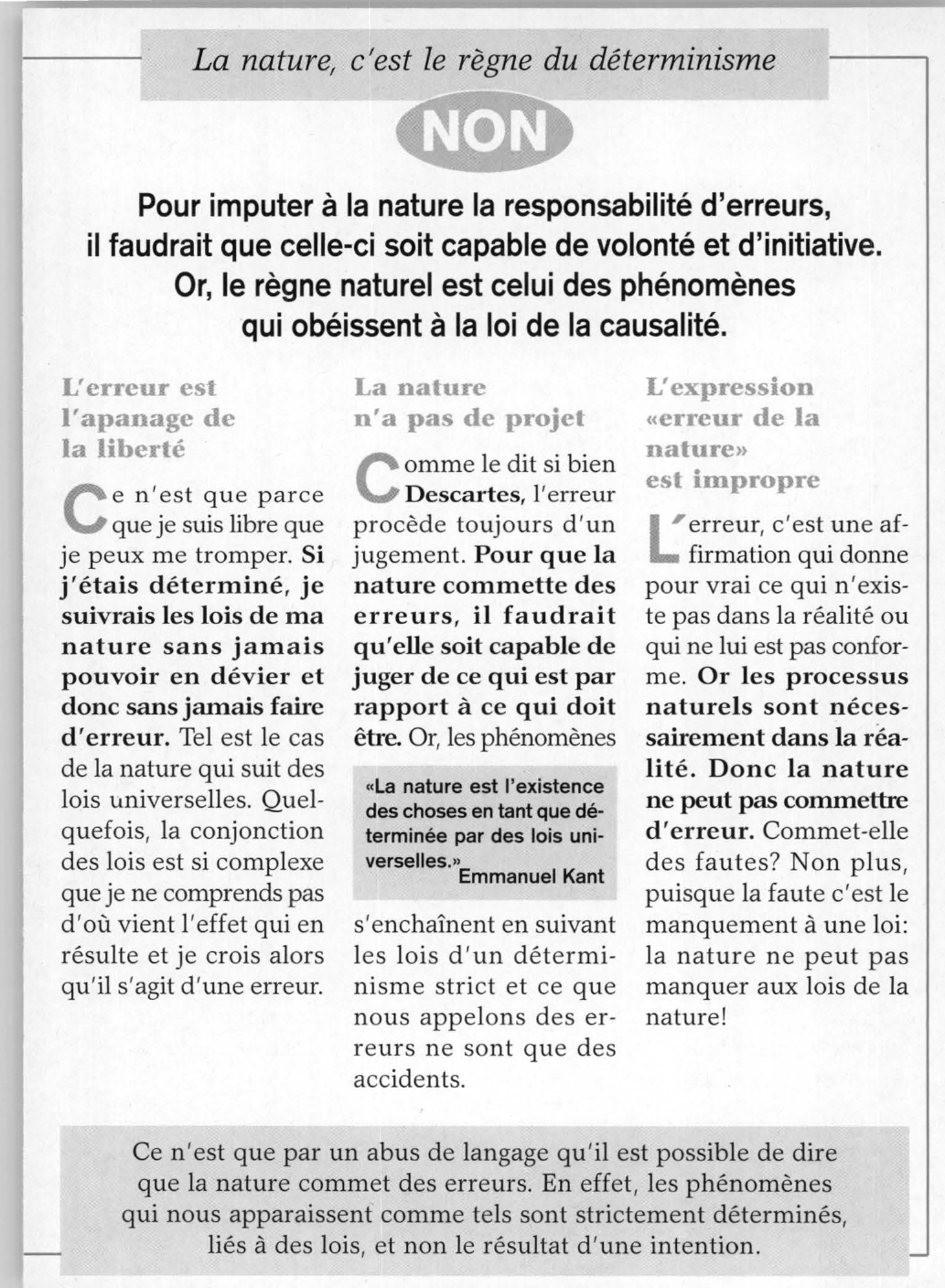 Prévisualisation du document La nature peut-elle se tromper ?