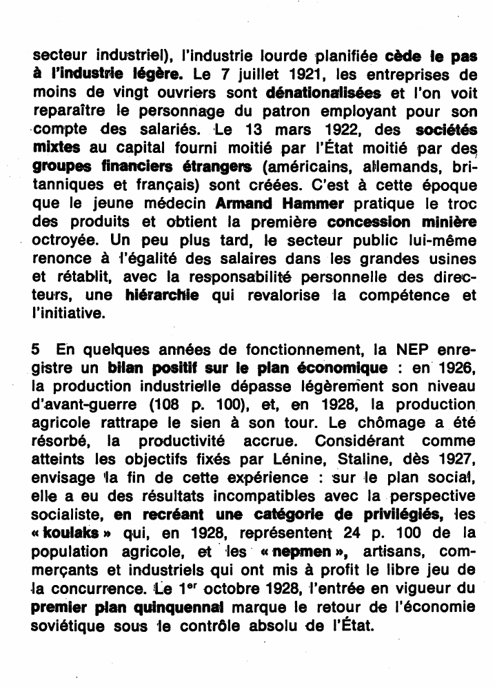 Prévisualisation du document La NEP