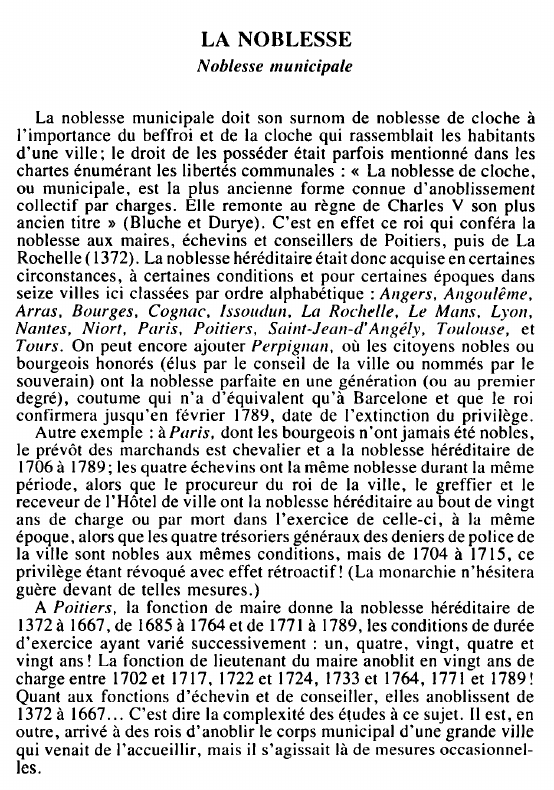 Prévisualisation du document LA NOBLESSE:Noblesse municipale.