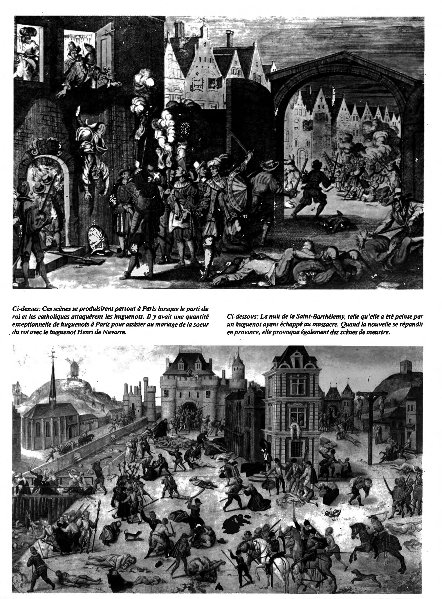 Prévisualisation du document La nuit de la Saint-Barthélemy Paris, 1572 (histoire et inhumanité)