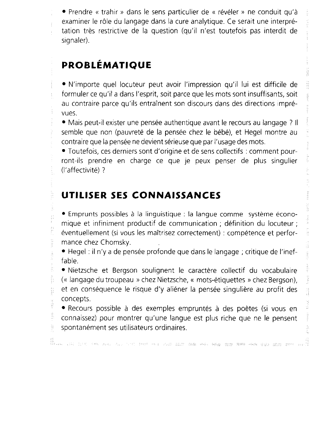 Prévisualisation du document La parole trahit-elle la pensée ?