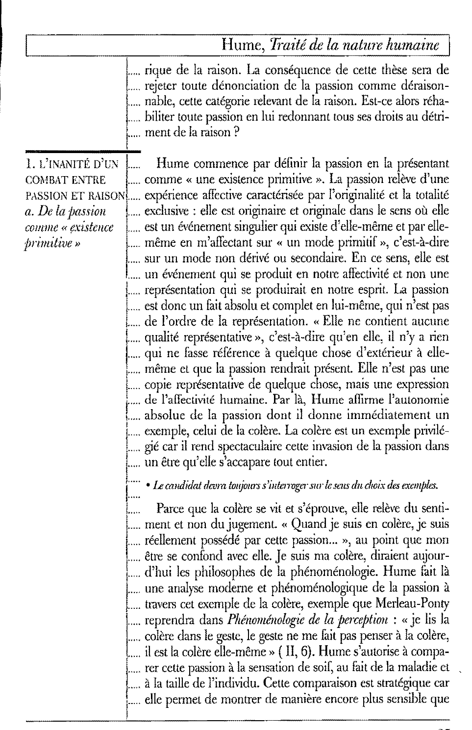Prévisualisation du document La passion: David Hume, Traité de la nature humaine, II, 3e partie, section III.