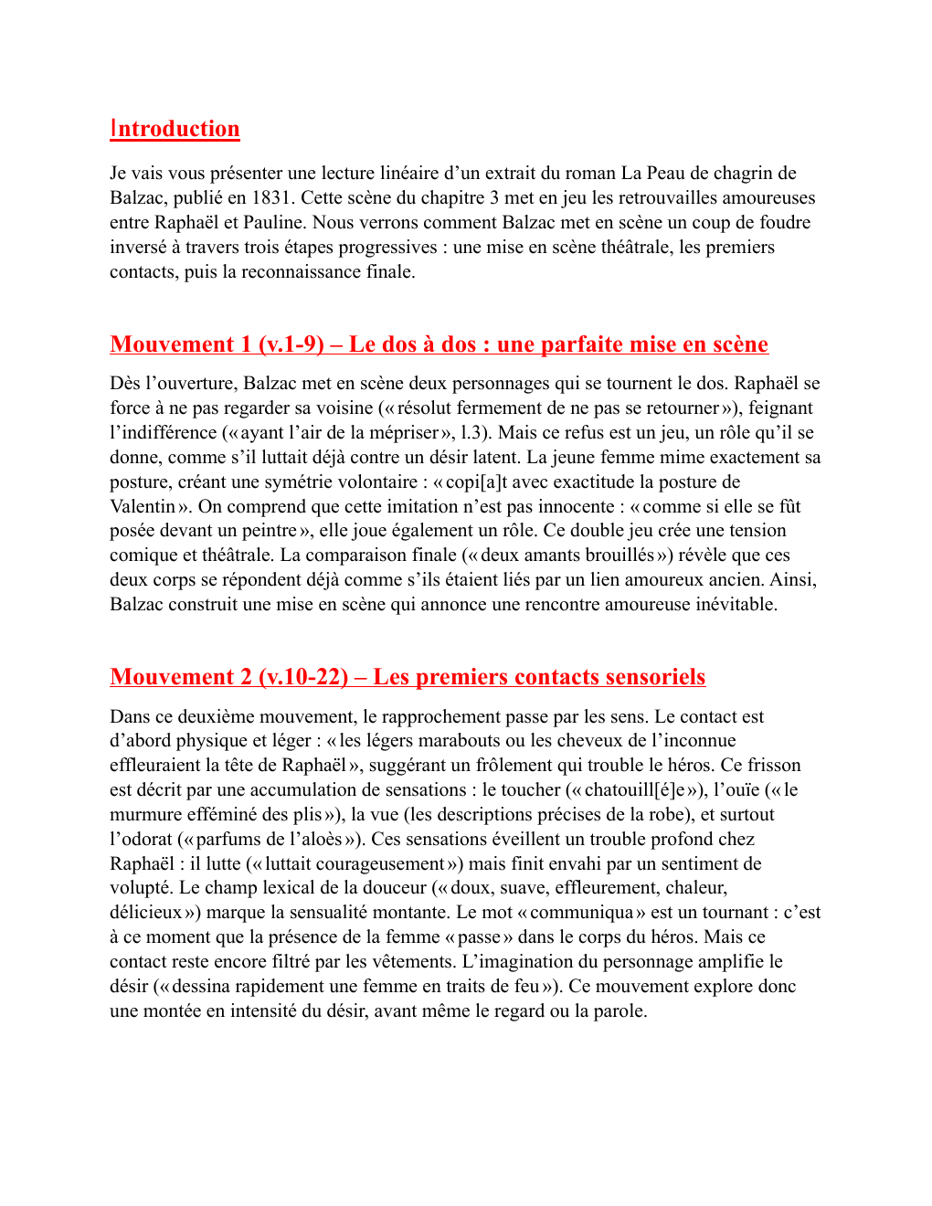 Prévisualisation du document La Peau de chagrin de Balzac, publié en 1831. Cette scène du chapitre 3