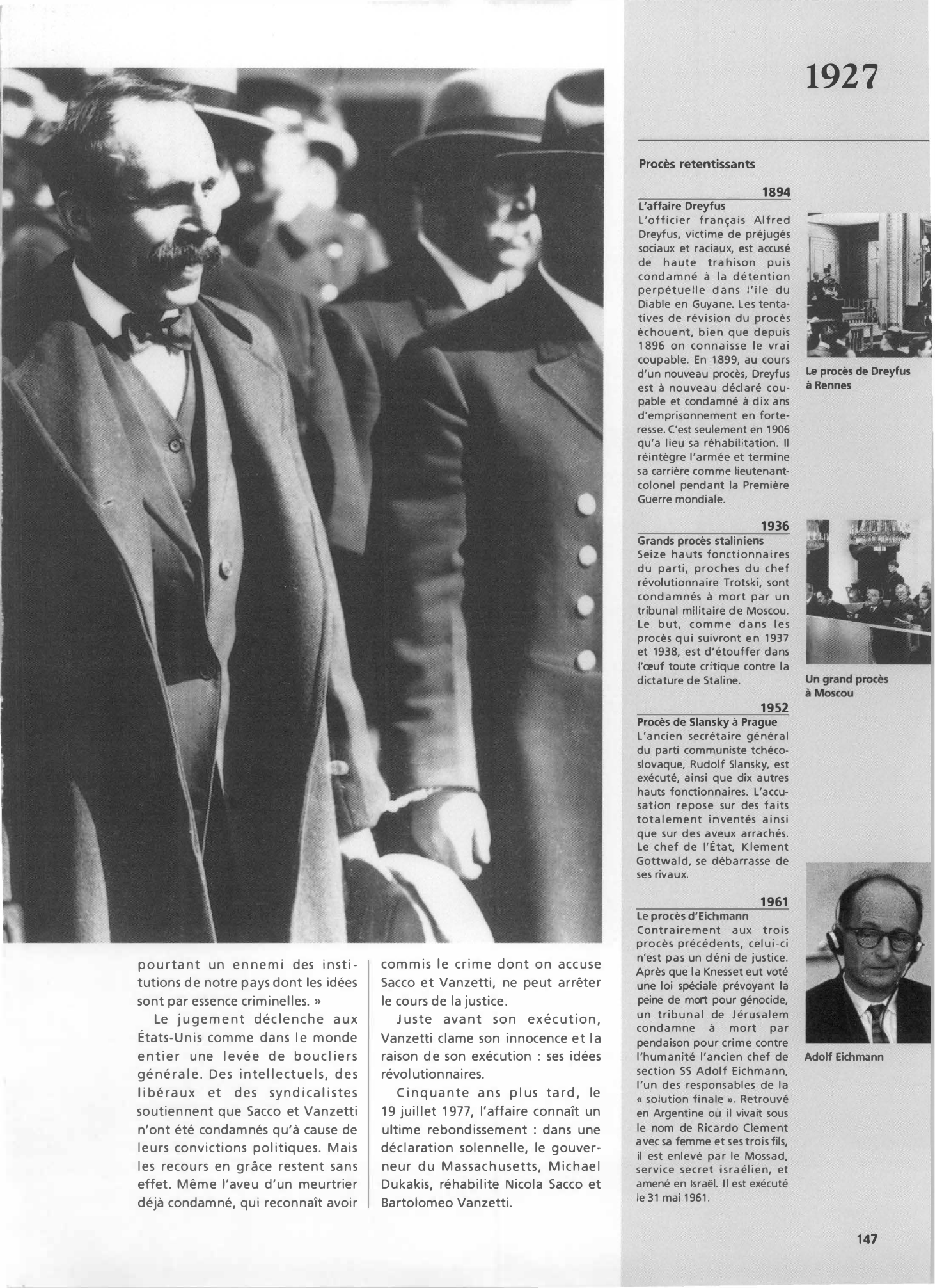 Prévisualisation du document La peine de mort pour deux anarchistes: Sacco et Vanzetti
