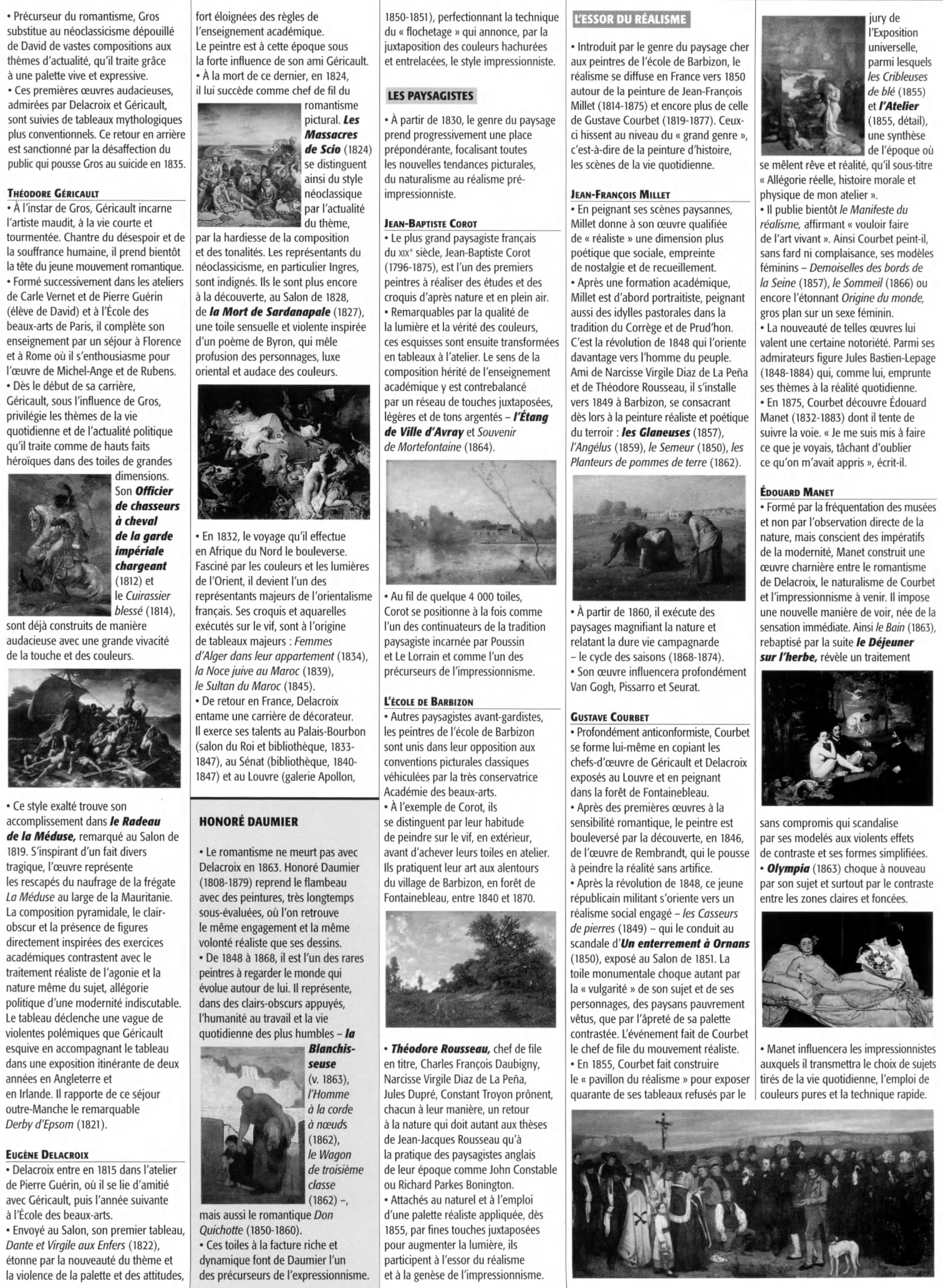 Prévisualisation du document La peinture française de la fin du XVIIIe au XIXe