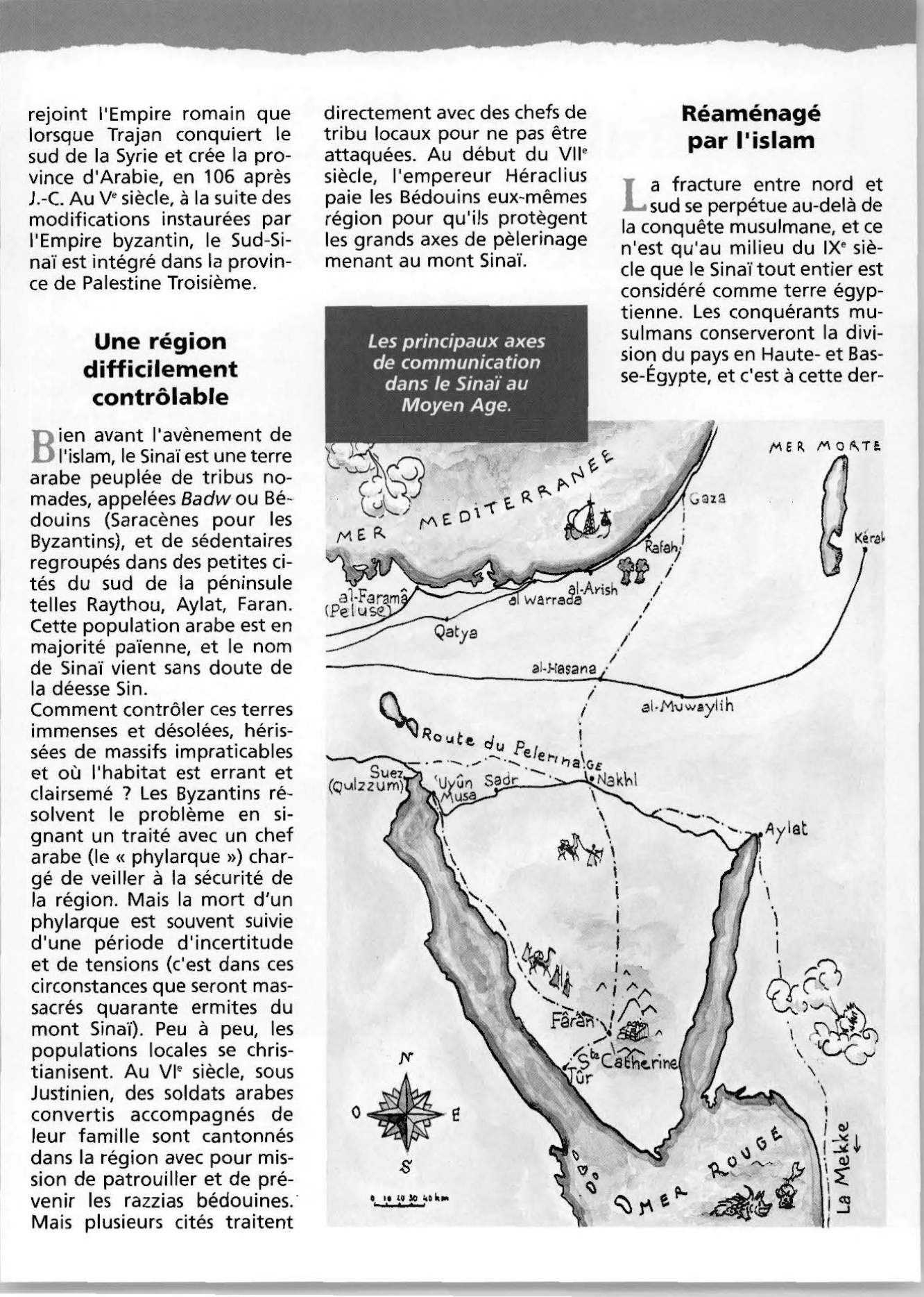Prévisualisation du document La péninsule du Sinaï à travers l'histoire