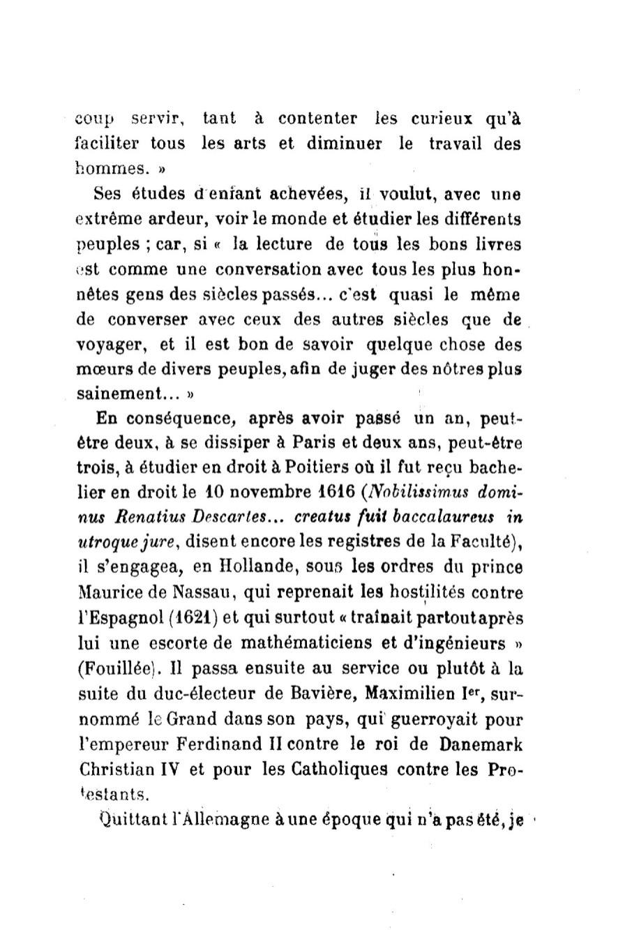 Prévisualisation du document LA PHILOSOPHIE DE DESCARTES