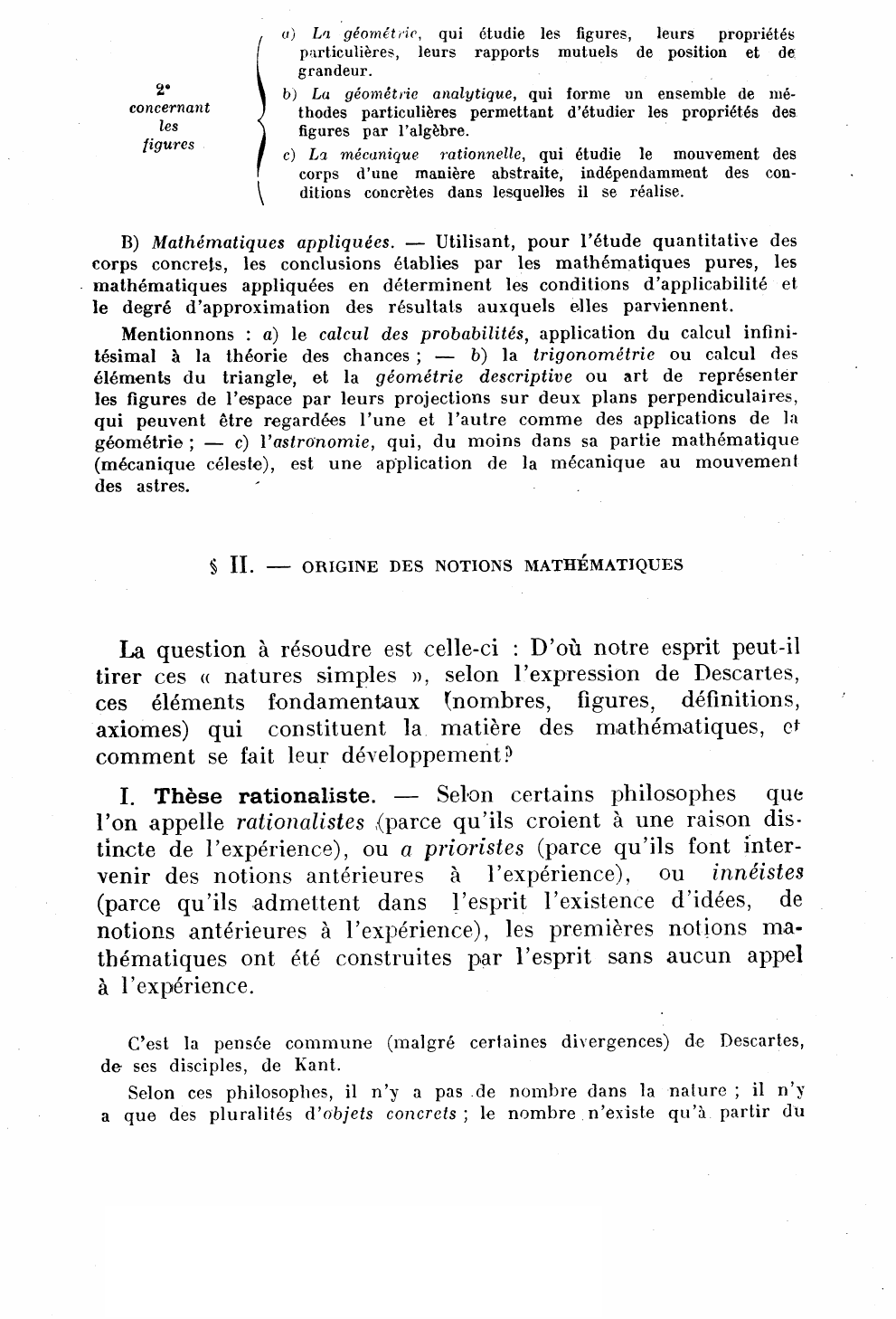 Prévisualisation du document LA PHILOSOPHIE DES MATHEMATIQUES