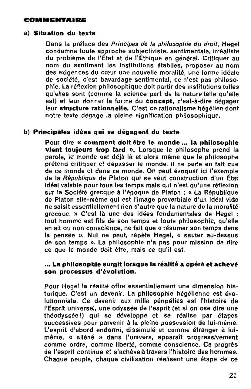 Prévisualisation du document LA PHILOSOPHIE SELON HEGEL