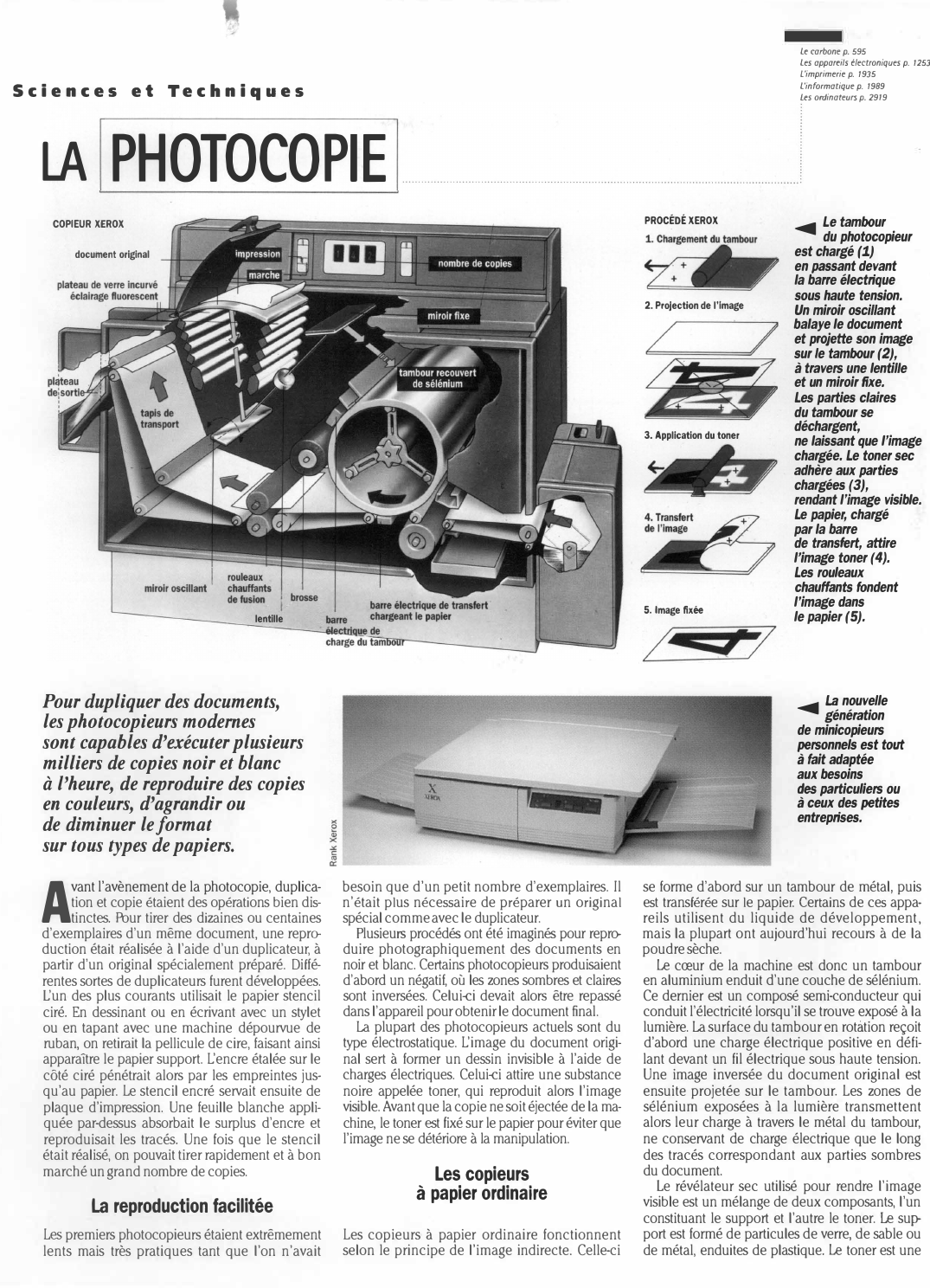 Prévisualisation du document LA PHOTOCOPIE