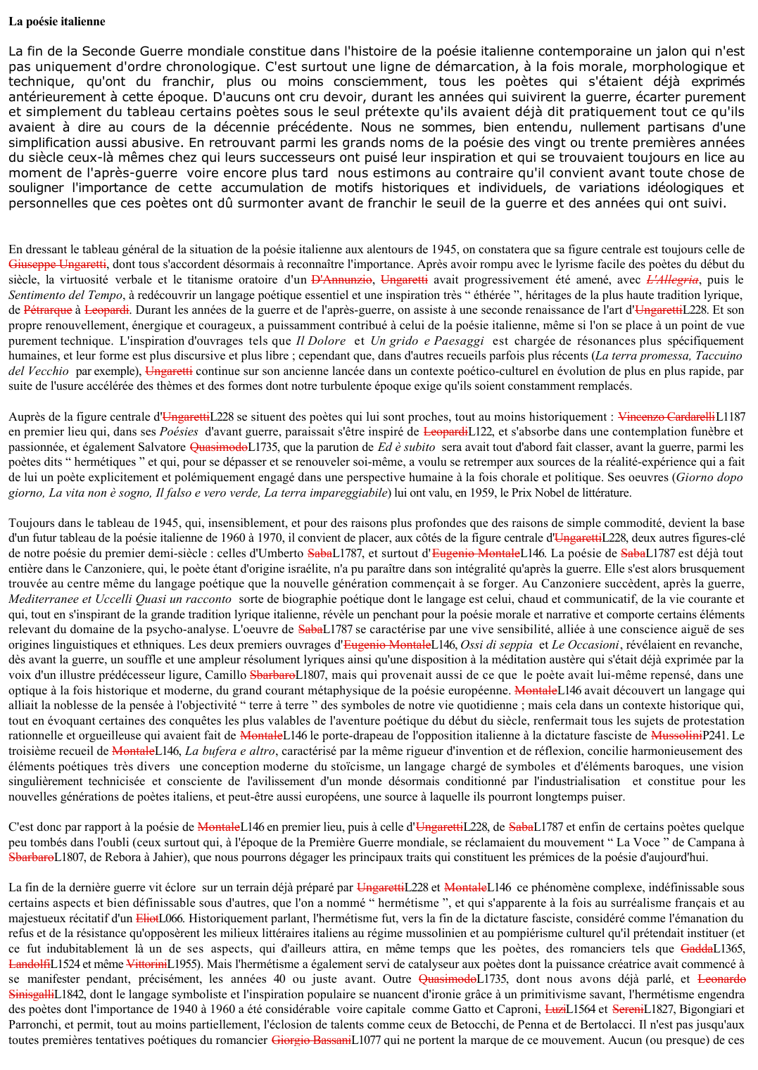 Prévisualisation du document 	La poésie italienne