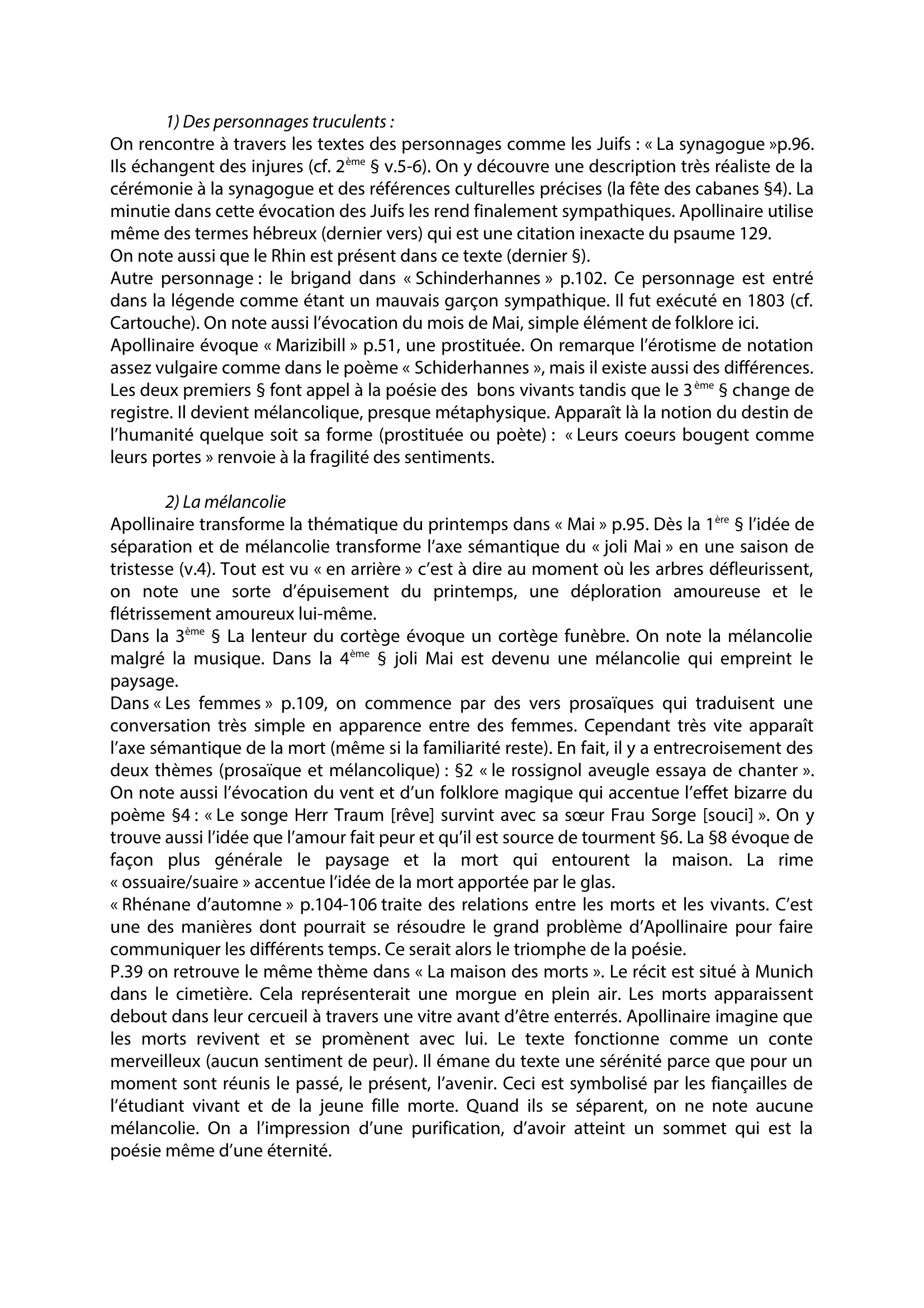 Prévisualisation du document La Poésie rhénane dans Alcools - Apollinaire