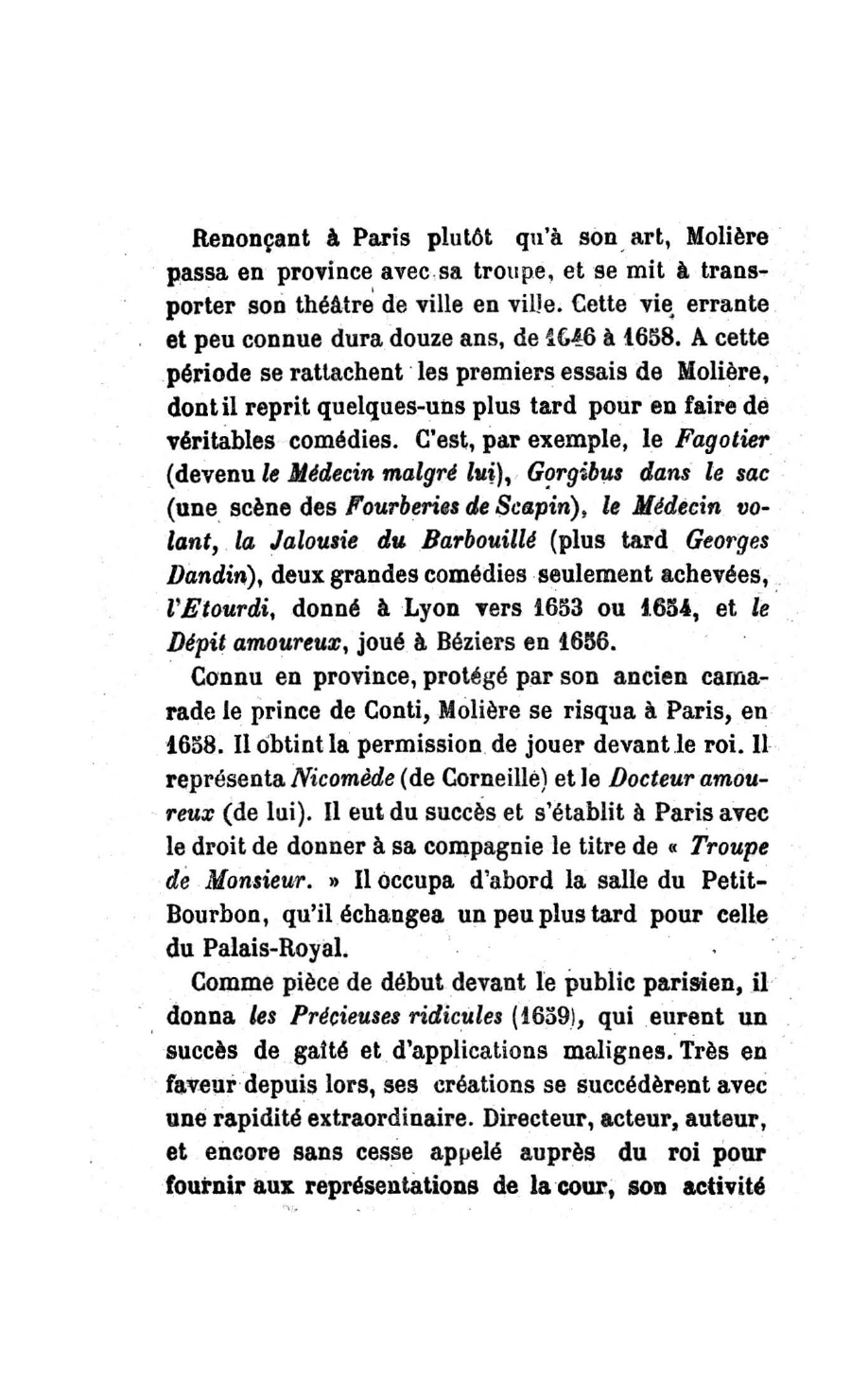 Prévisualisation du document La poétique de Molière
