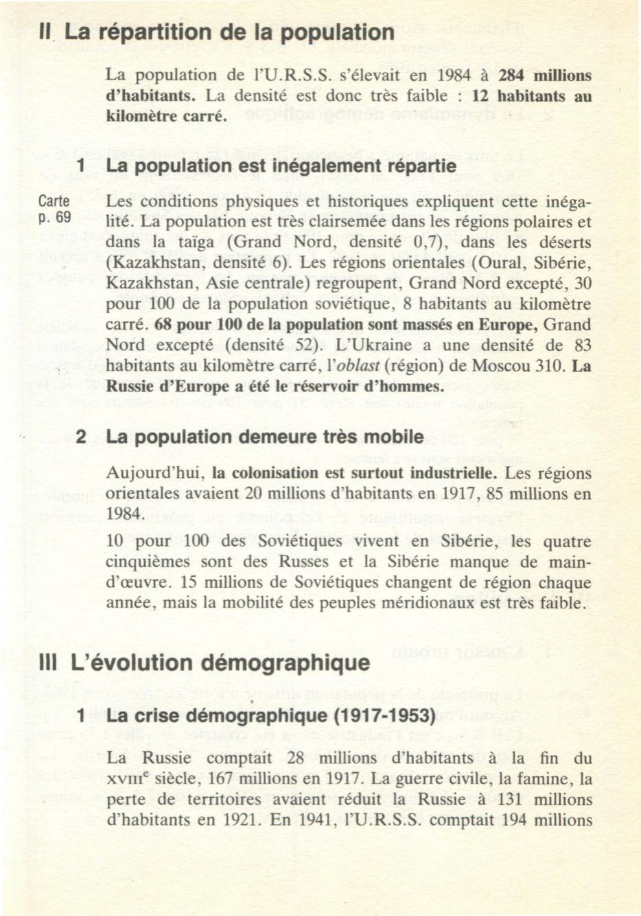 Prévisualisation du document La population soviétique en 1988 (géographie)