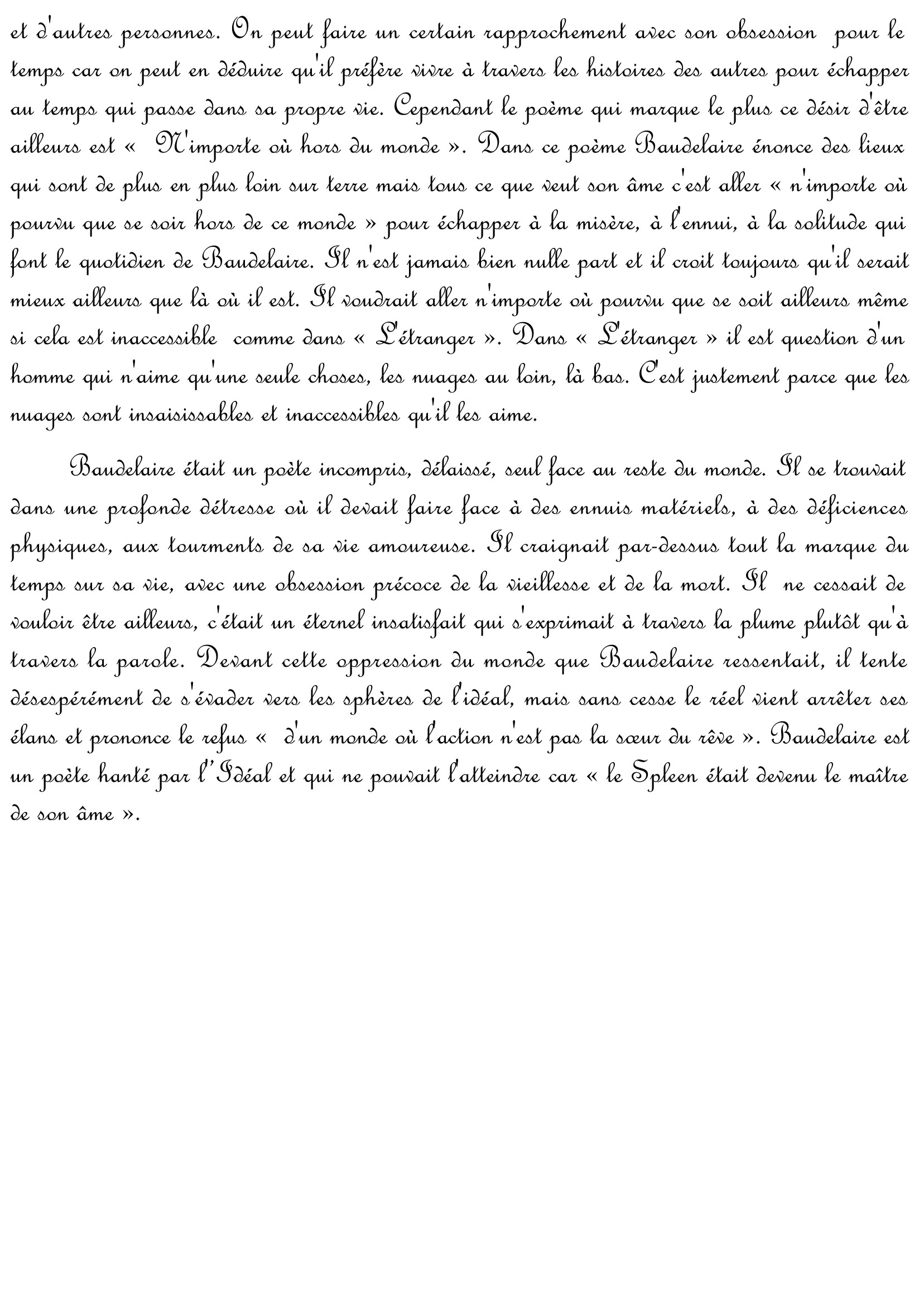 Prévisualisation du document La préface du Spleen de Paris