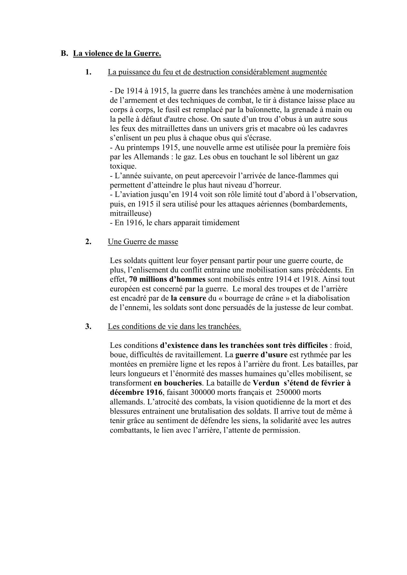 Prévisualisation du document La première guerre mondiale