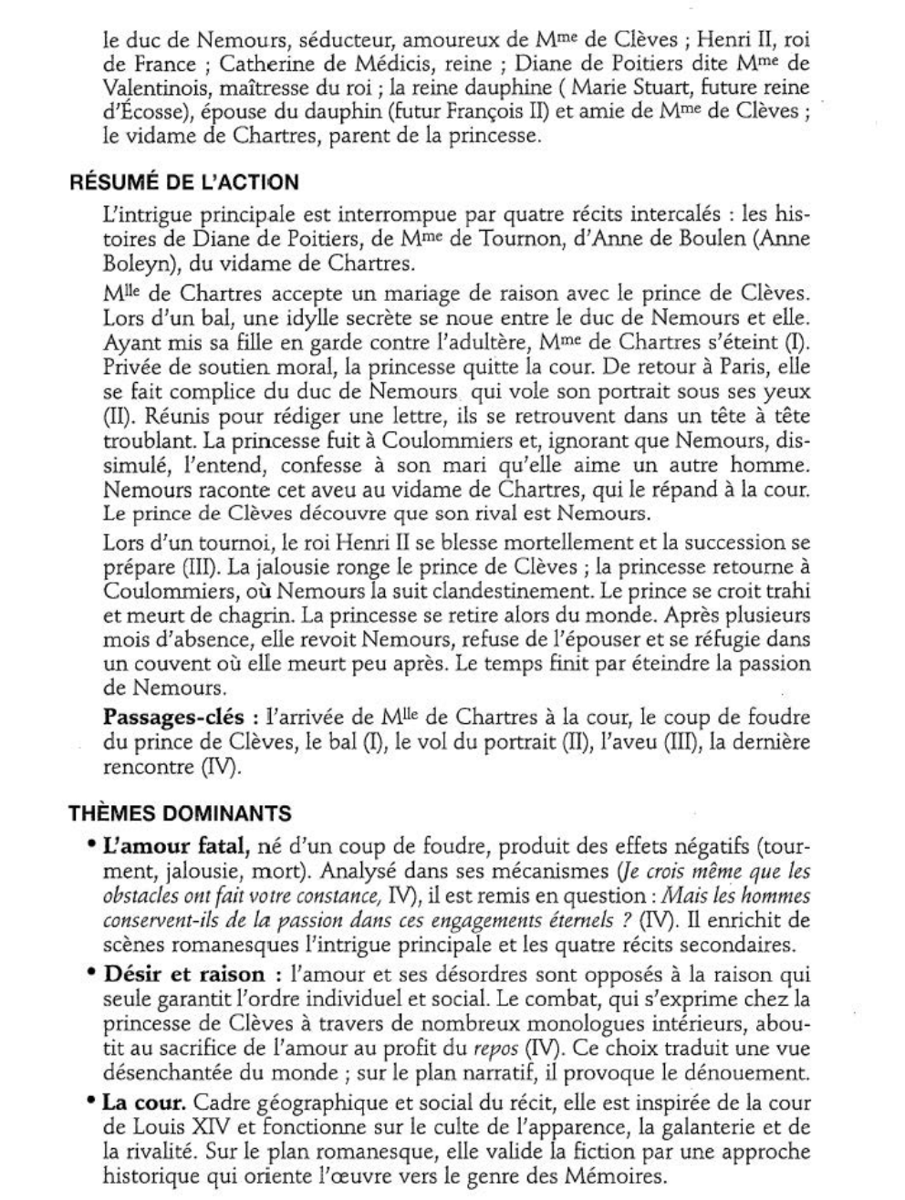 Prévisualisation du document La Princesse de Clèves 1678    Madame de La Fayette (analyse détaillée)