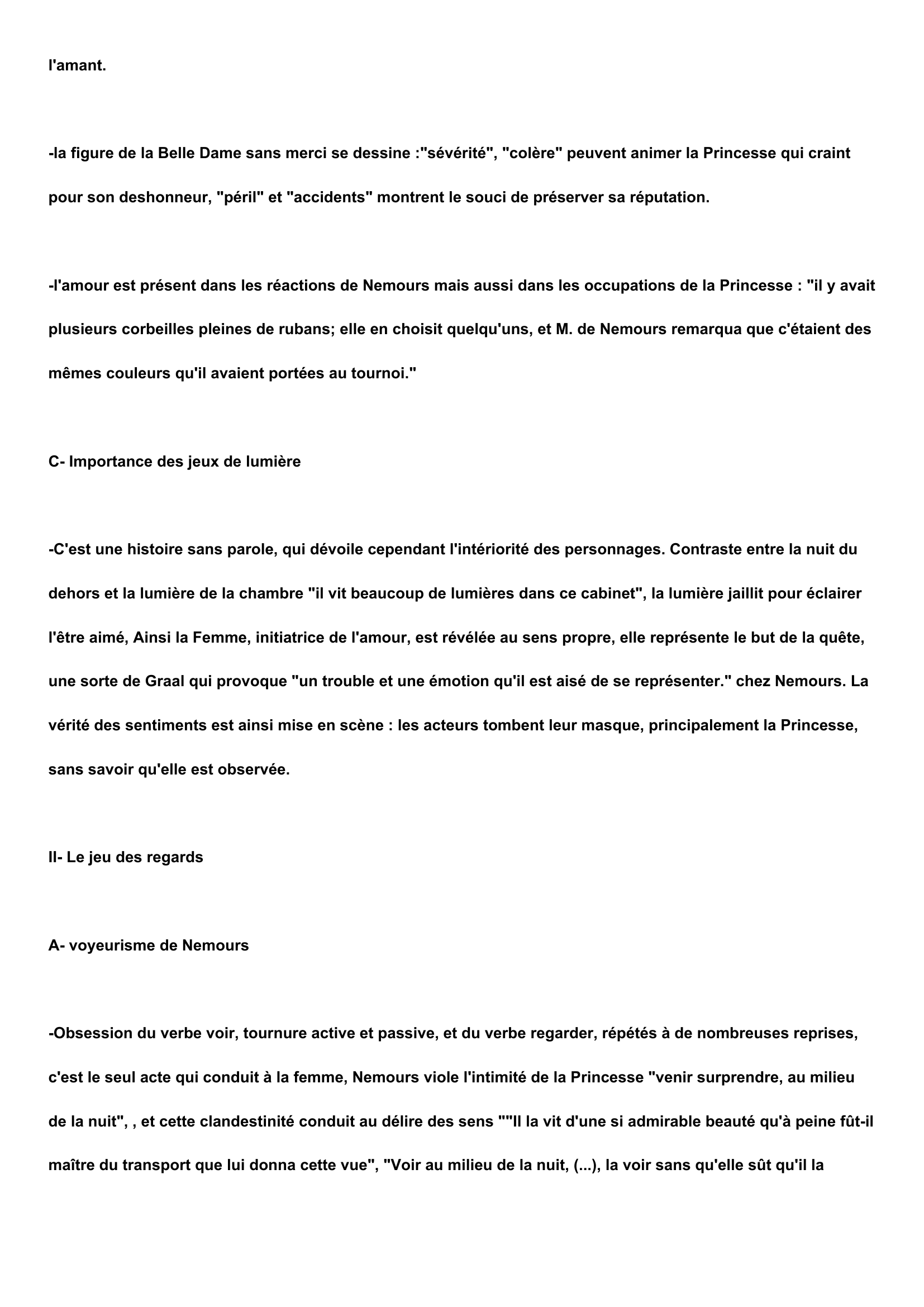 Prévisualisation du document LA PRINCESSE DE CLÈVES - COMMENTAIRE : LA SCÈNE À COULOMMIERS