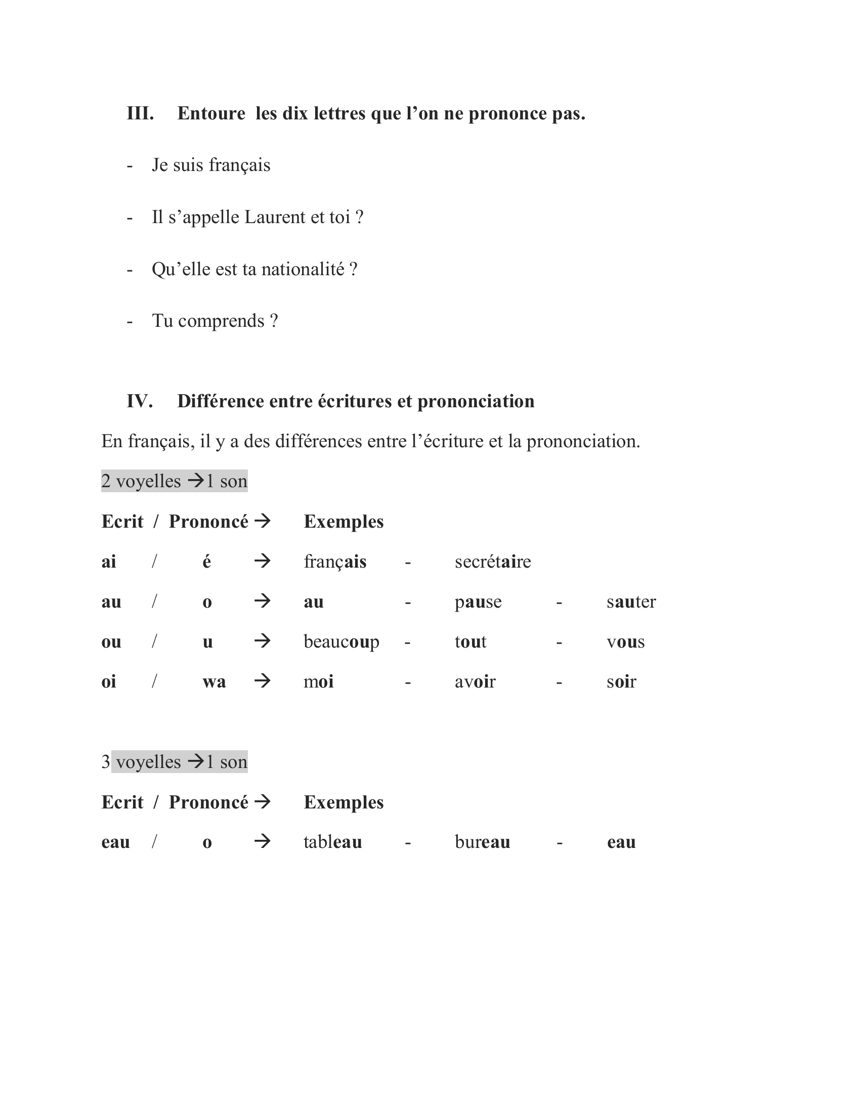 Prévisualisation du document La prononciation française