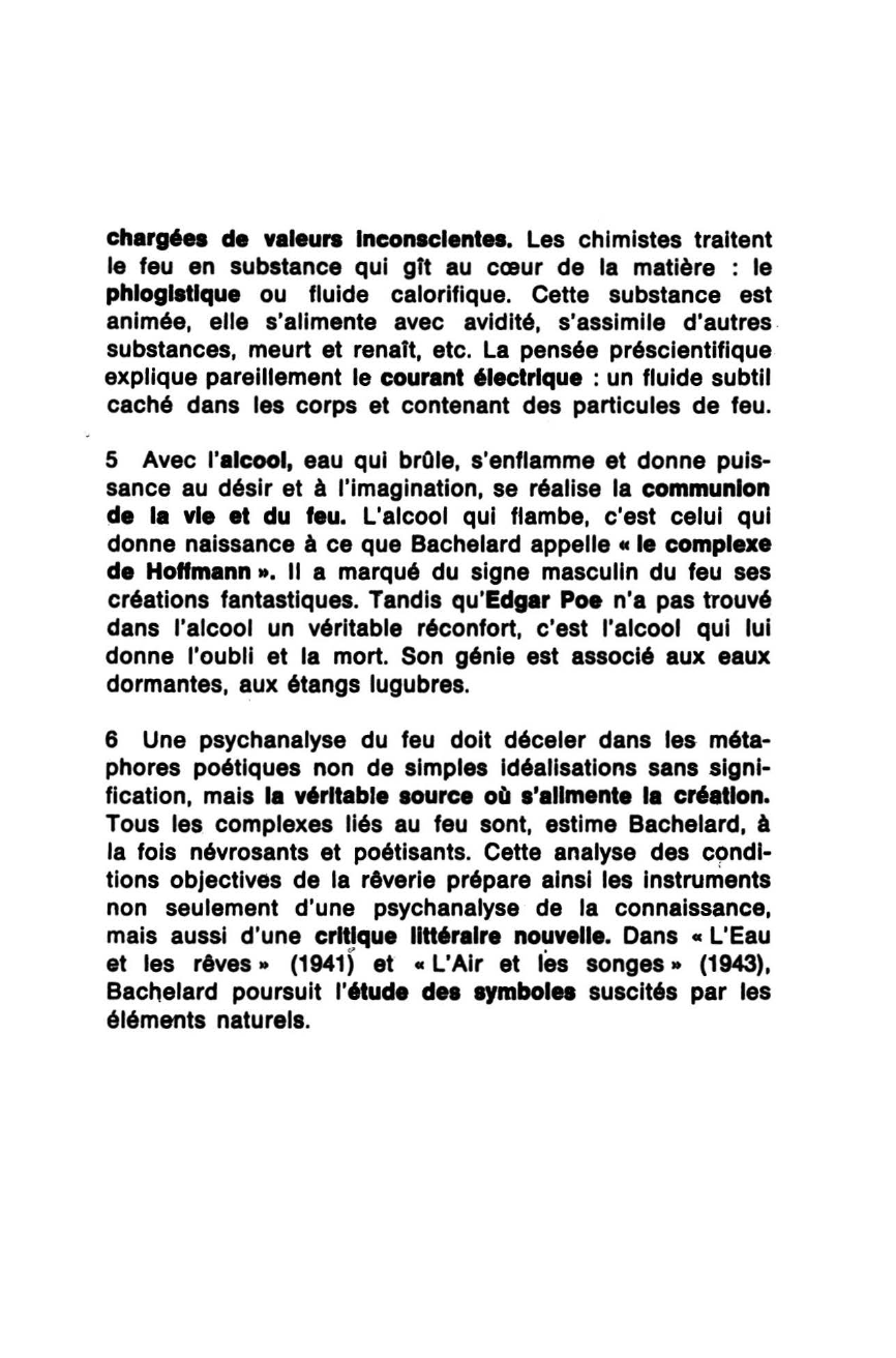 Prévisualisation du document La Psychanalyse du feu de Bachelard (Gaston)