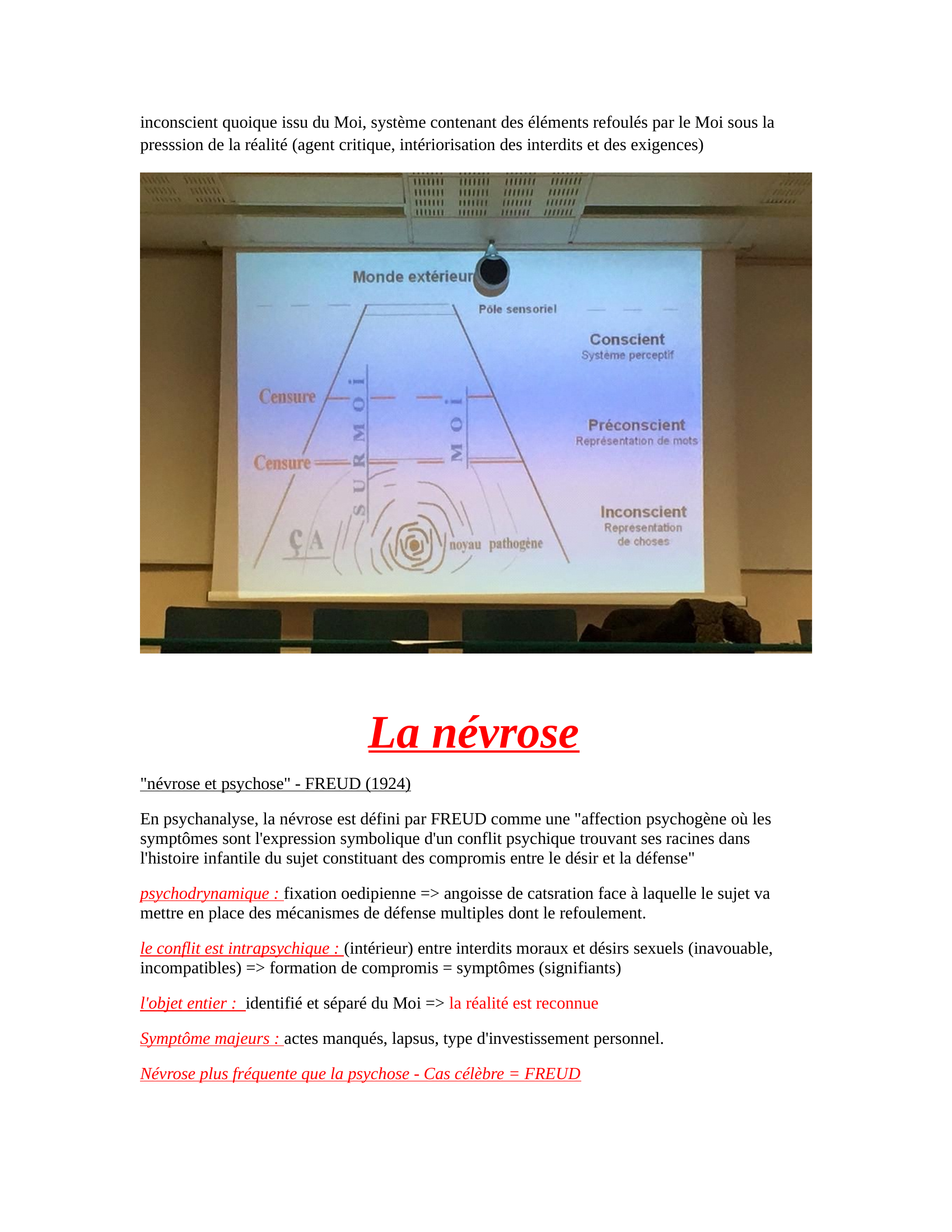 Prévisualisation du document La psychopathologie - approche