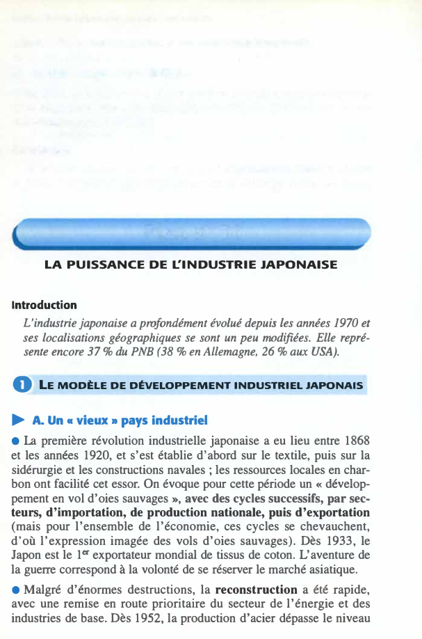 Prévisualisation du document LA PUISSANCE DE L'INDUSTRIE JAPONAISE