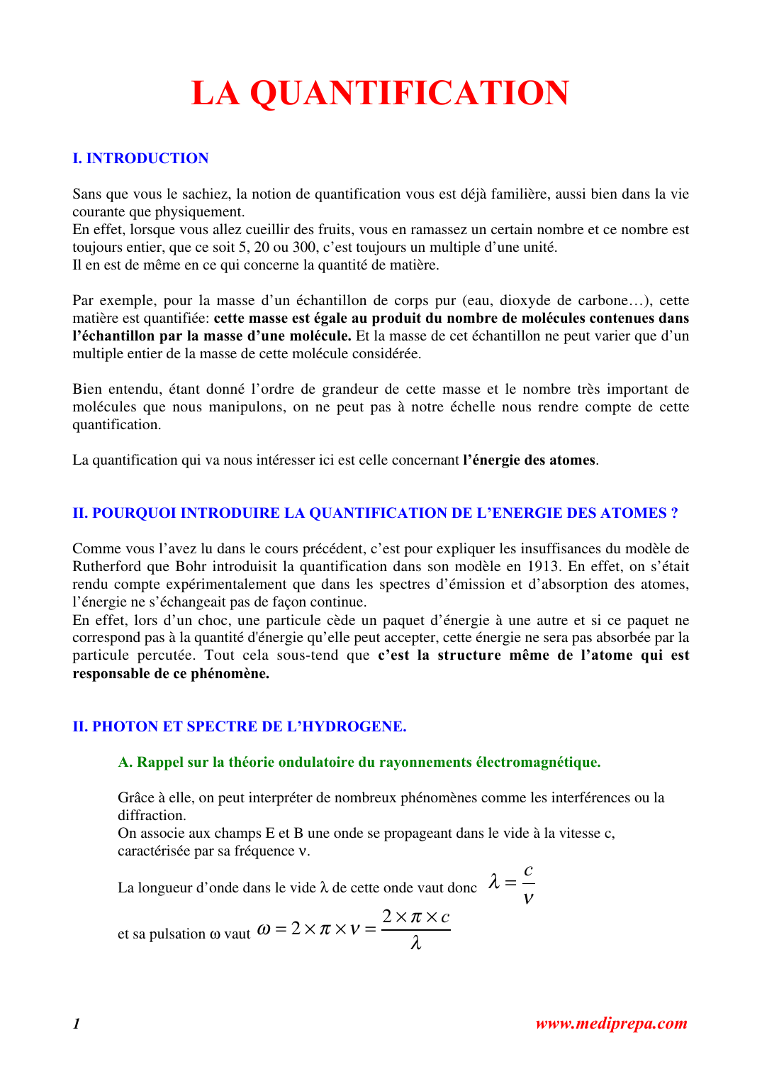 Prévisualisation du document LA QUANTIFICATIONI.