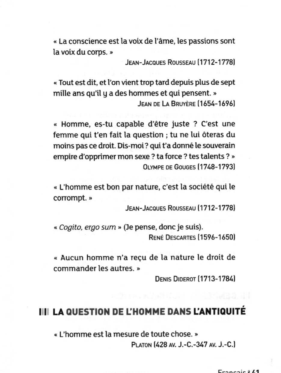 Prévisualisation du document LA QUESTION DE L'HOMME DANS LES GENRES DE L'ARGUMENTATION
