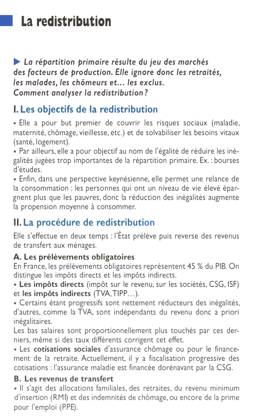 Prévisualisation du document La redistribution