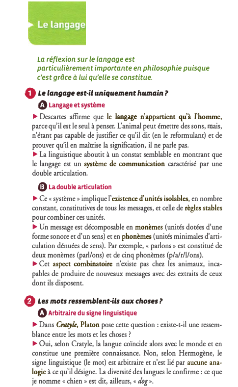 Prévisualisation du document La réflexion sur le langage est
particulièrement importante en philosophie puisque
c'est grâce à lui qu'elle se constitue.

0 Le...