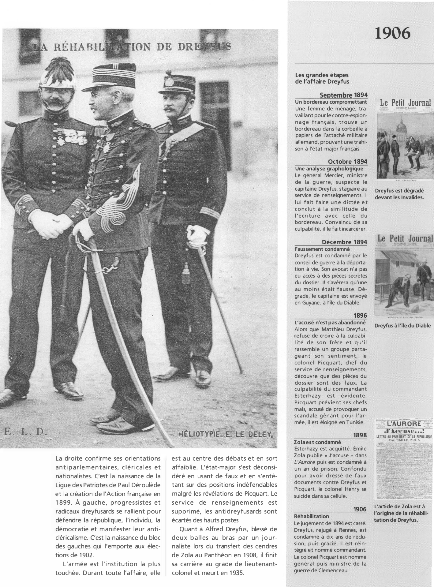 Prévisualisation du document La réhabilitation d'Alfred Dreyfus