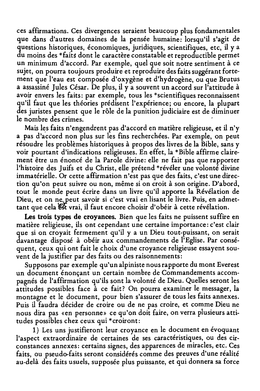 Prévisualisation du document LA RELIGION - COURS DE PHILO