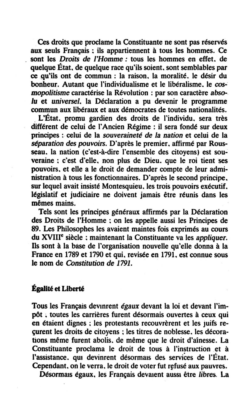 Prévisualisation du document La réorganisation de la France par l'Assemblée Constituante